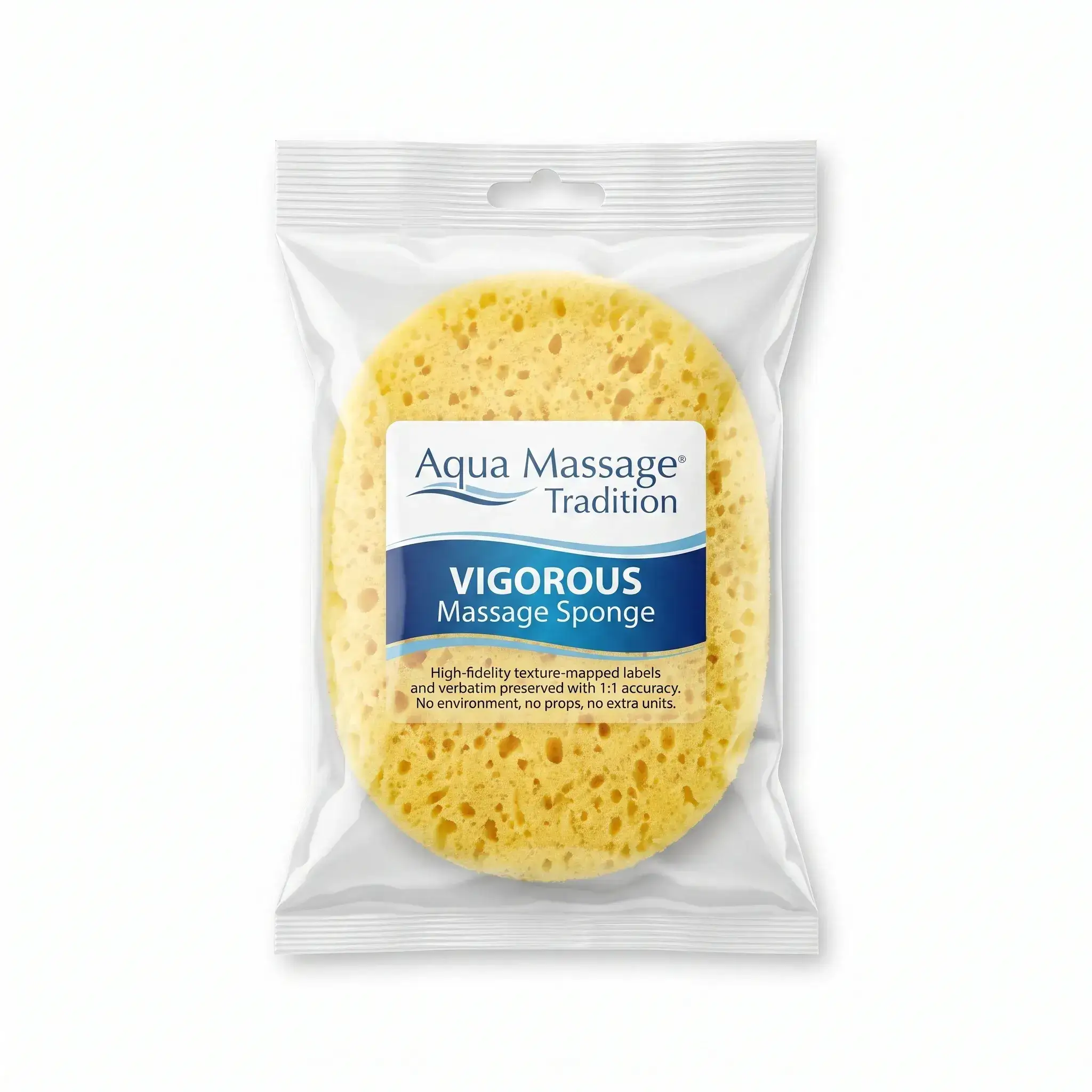 Aqua Massage Tradition Vigorous Massage Sponge