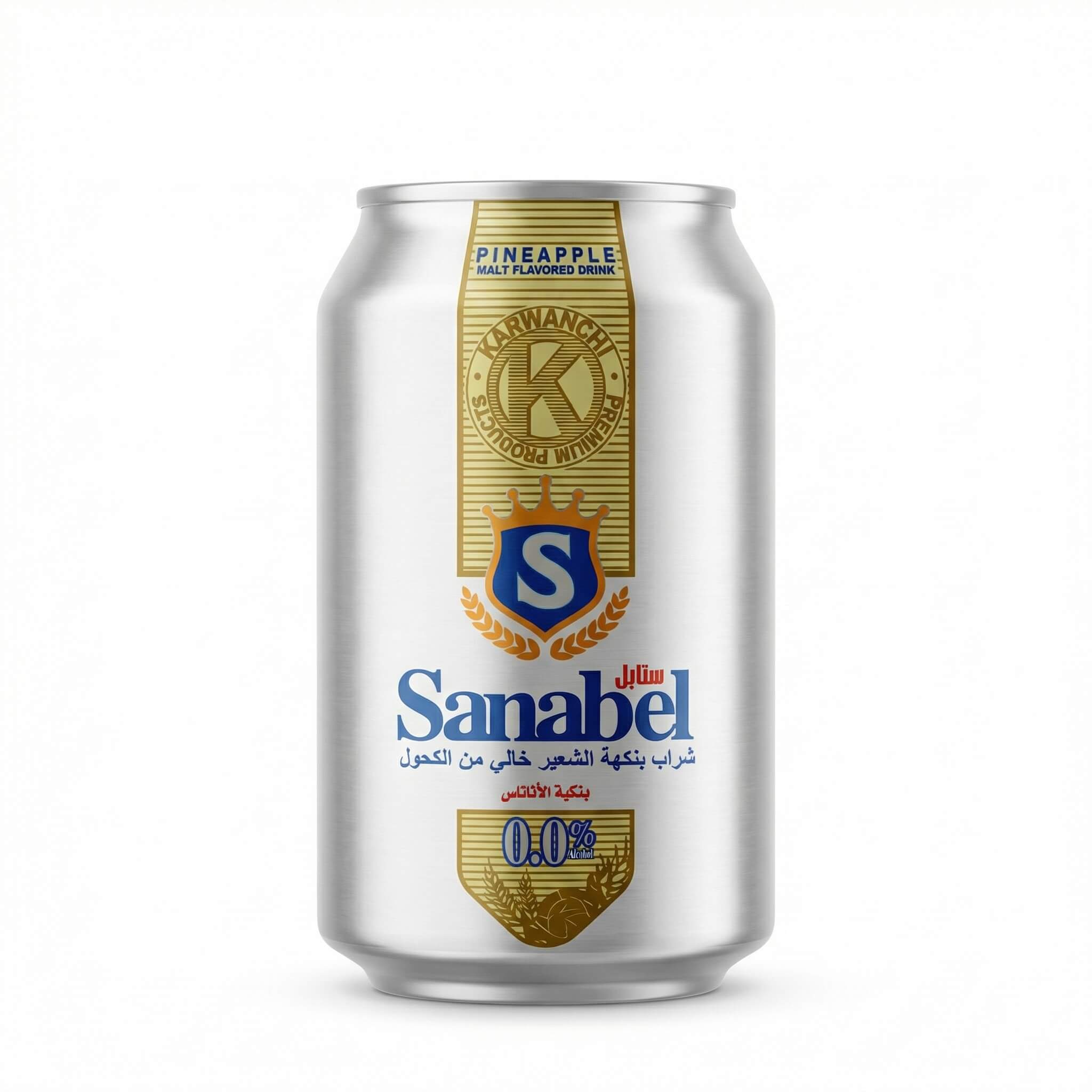 Sanabel Pineapple Malt Flavored Drink