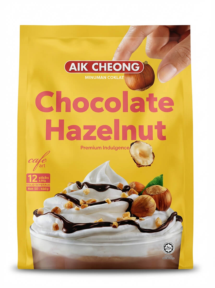 Aik Cheong Cafe Art Chocolate Hazelnut