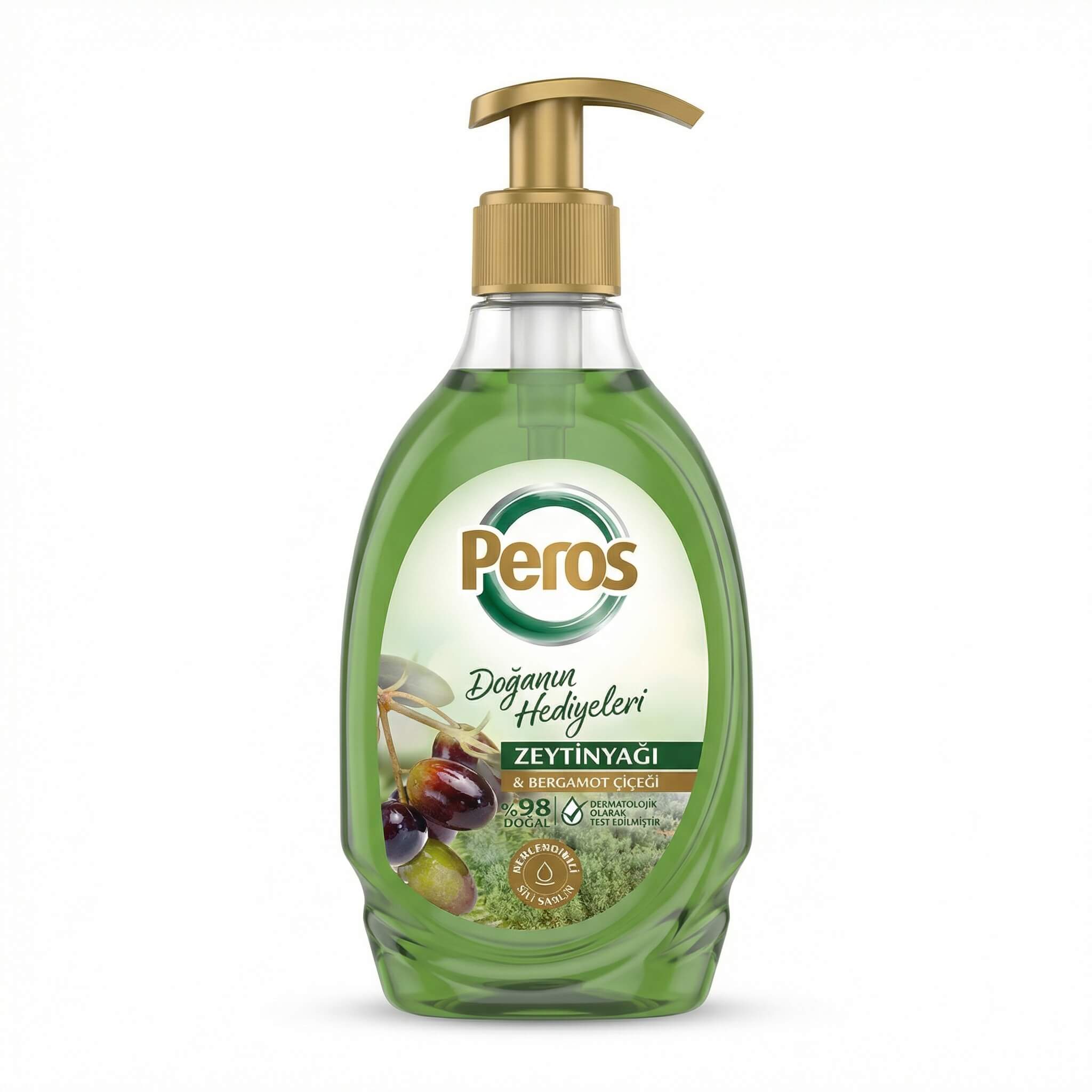 Peros Olive Oil & Bergamot Flower Moisturizing Liquid Soap