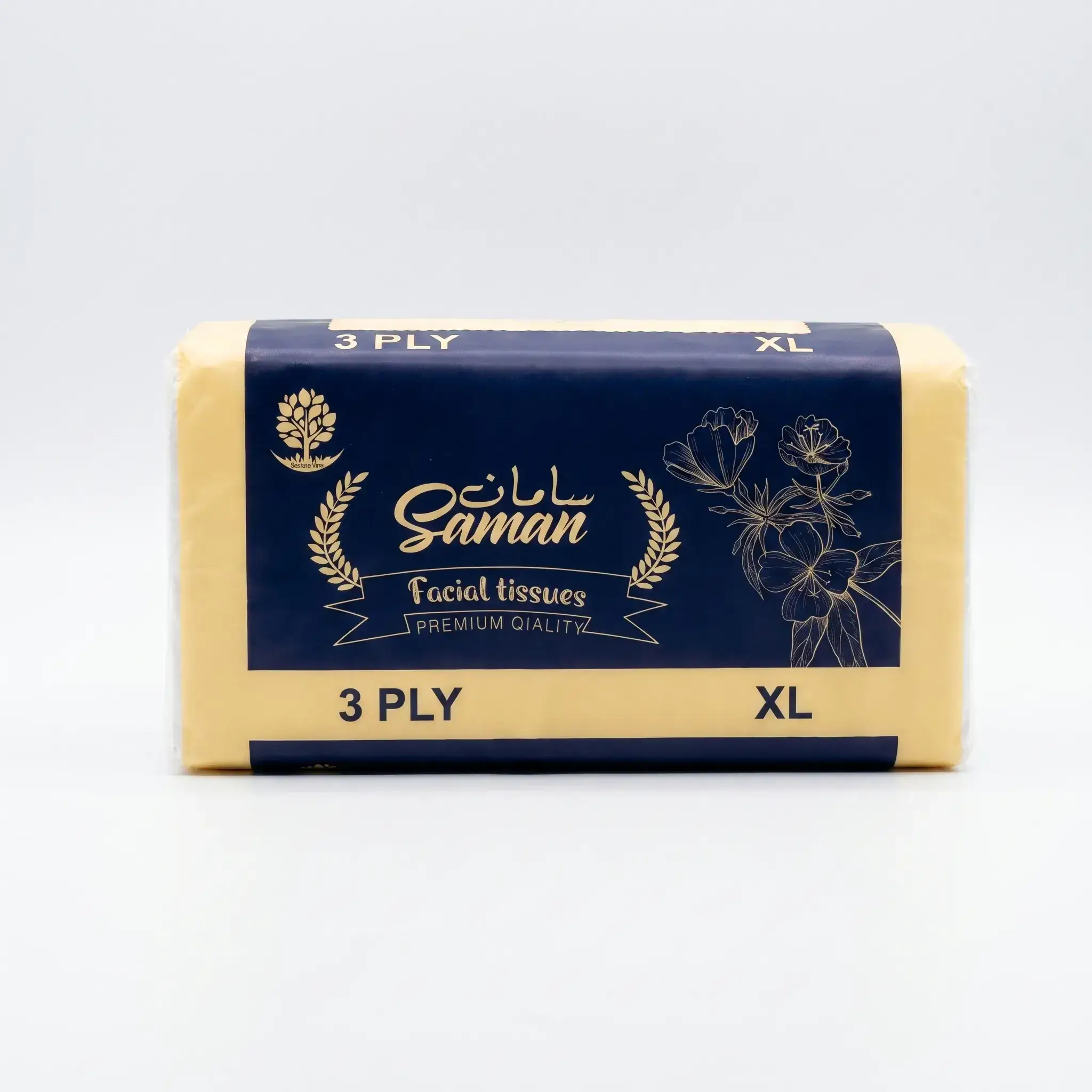 Saman Facial Tissues 3 Ply XL