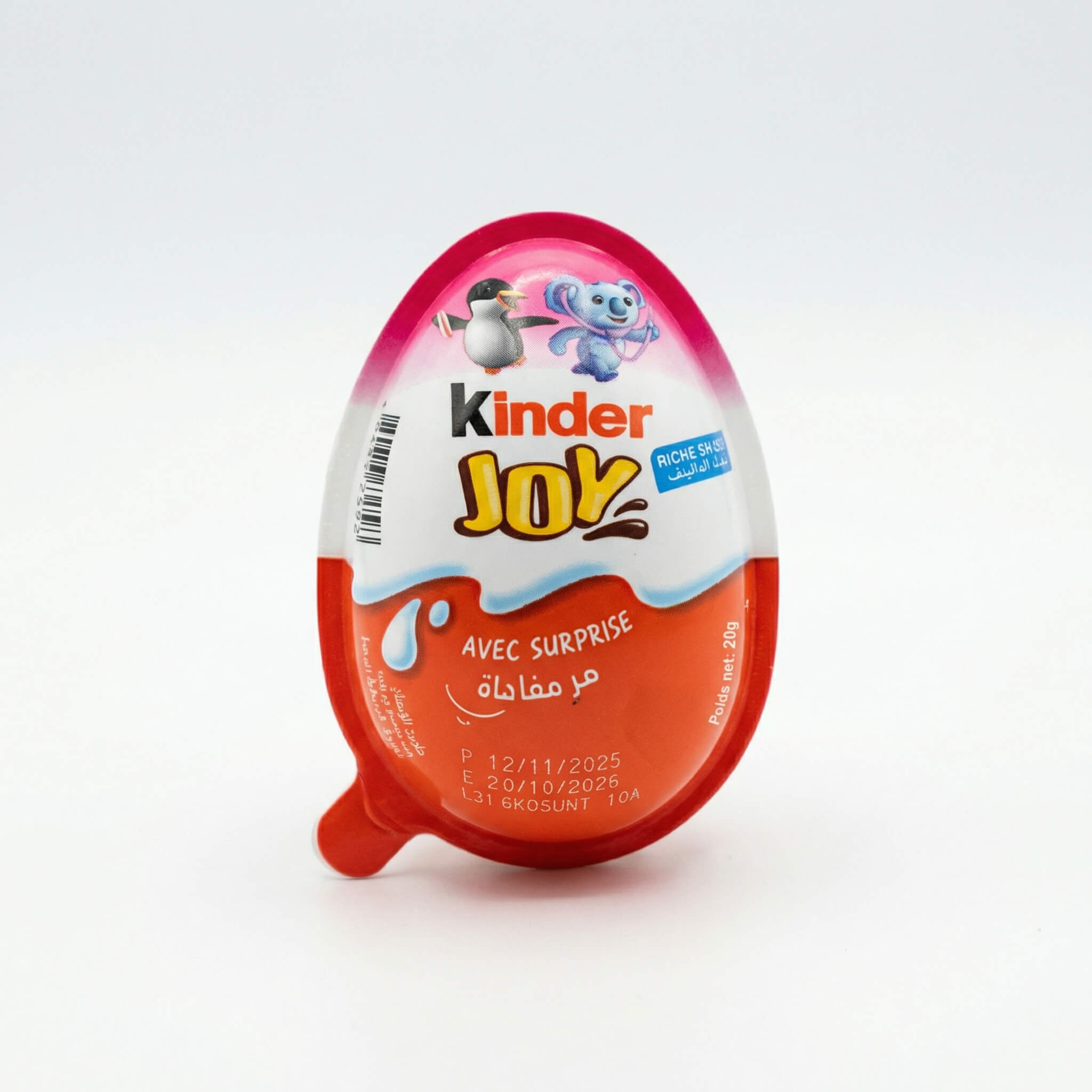 Kinder Joy Chocolate Egg with Surprise Toy