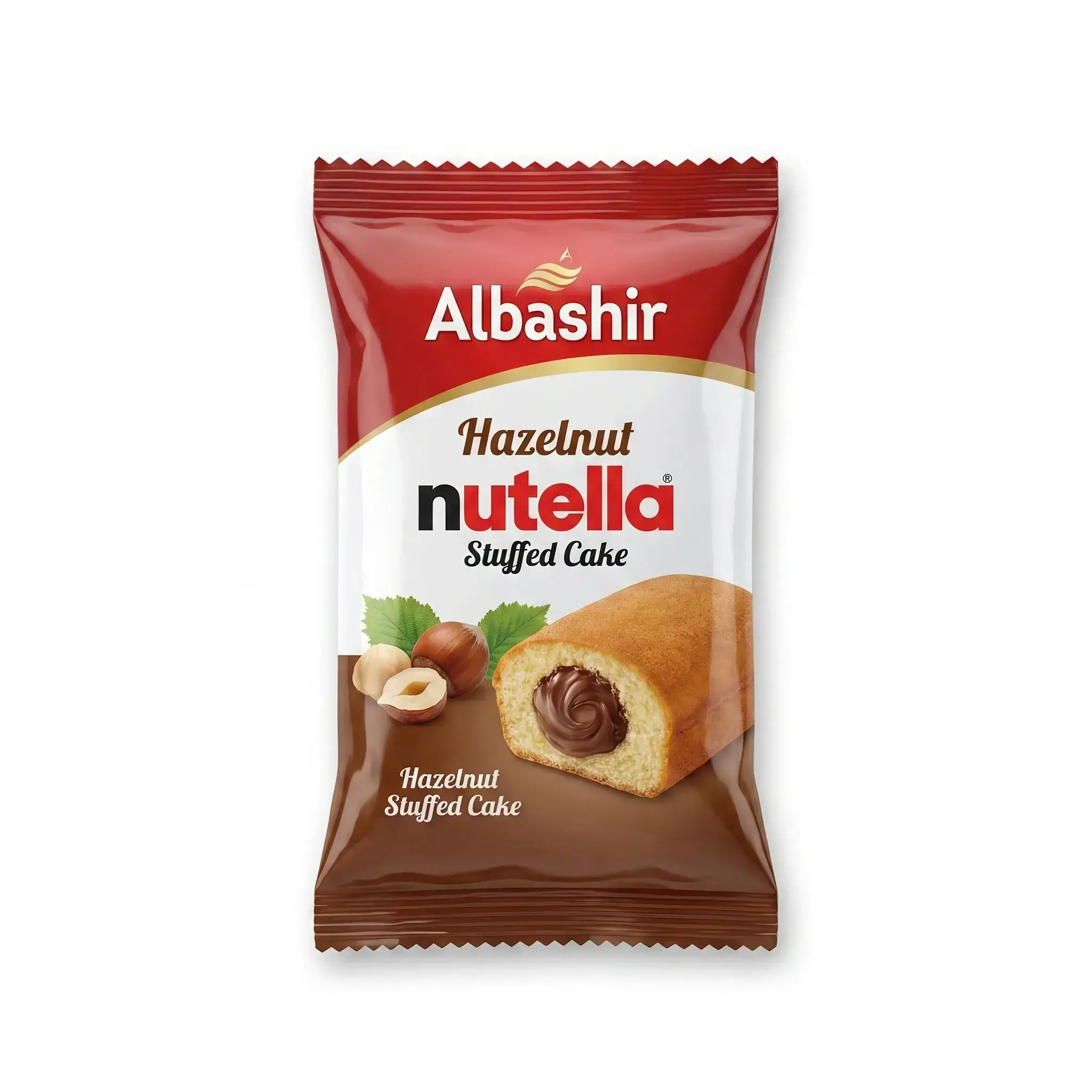 Albashir Hazelnut Nutella Stuffed Cake