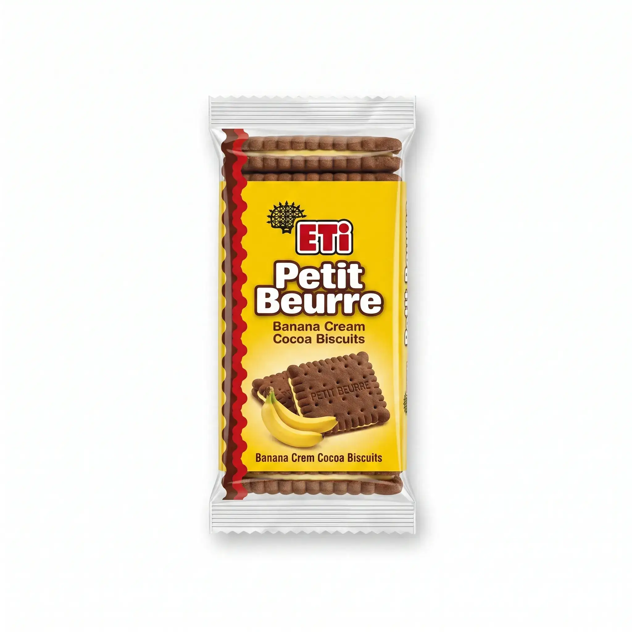 Eti Petit Beurre Banana Cream Cocoa Biscuits