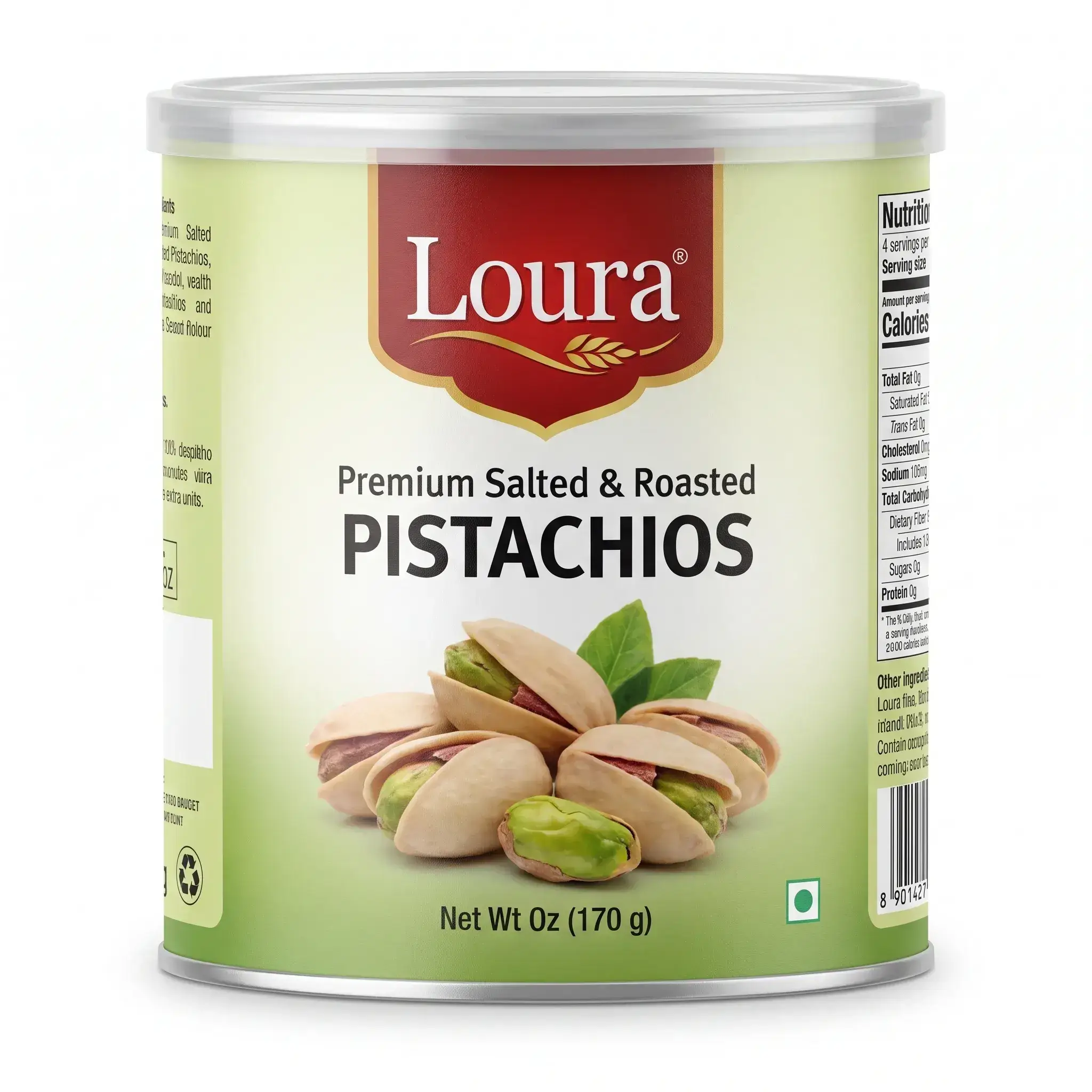 Loura Premium Salted & Roasted Pistachios