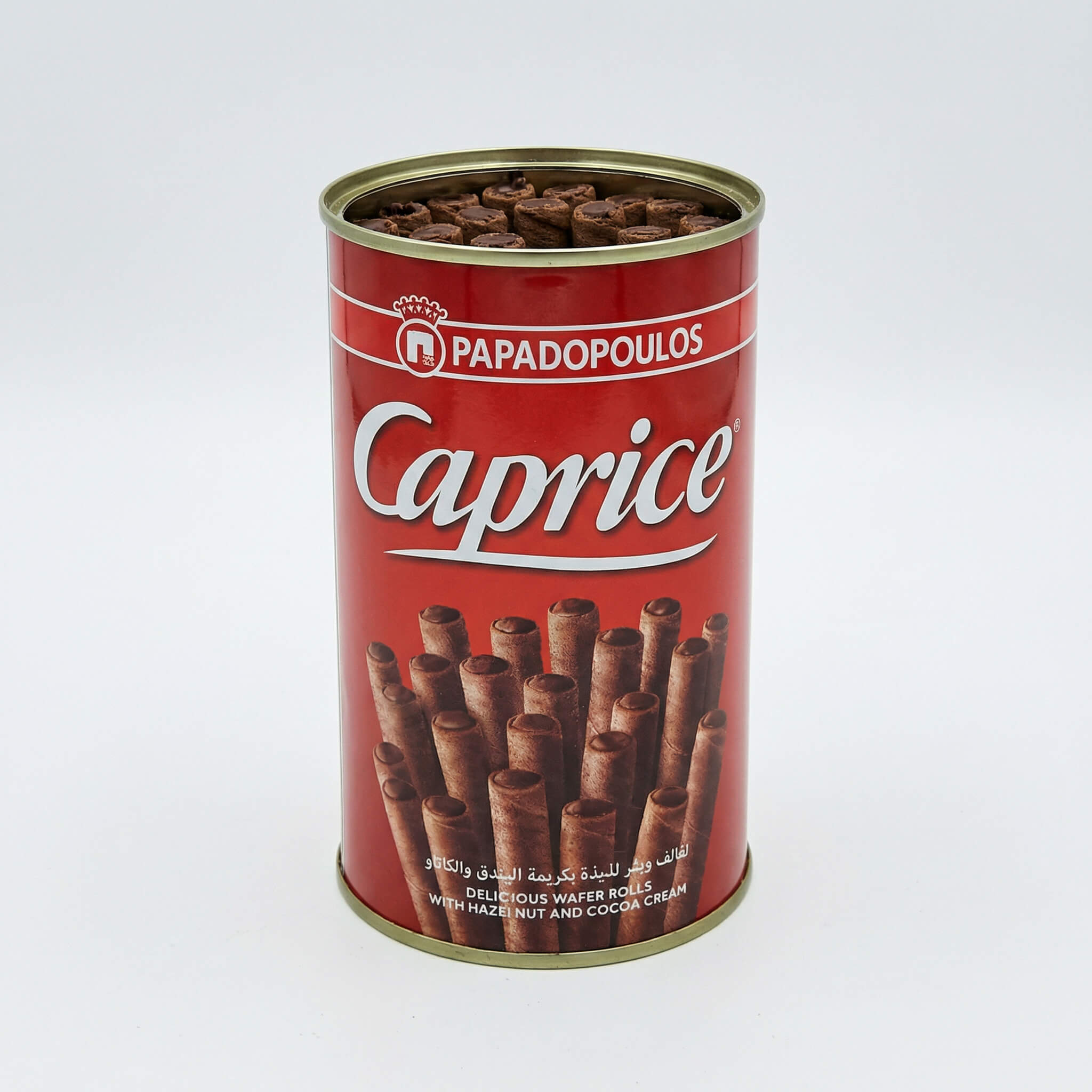Papadopoulos Caprice Wafer Rolls with Hazelnut and Cocoa Cream