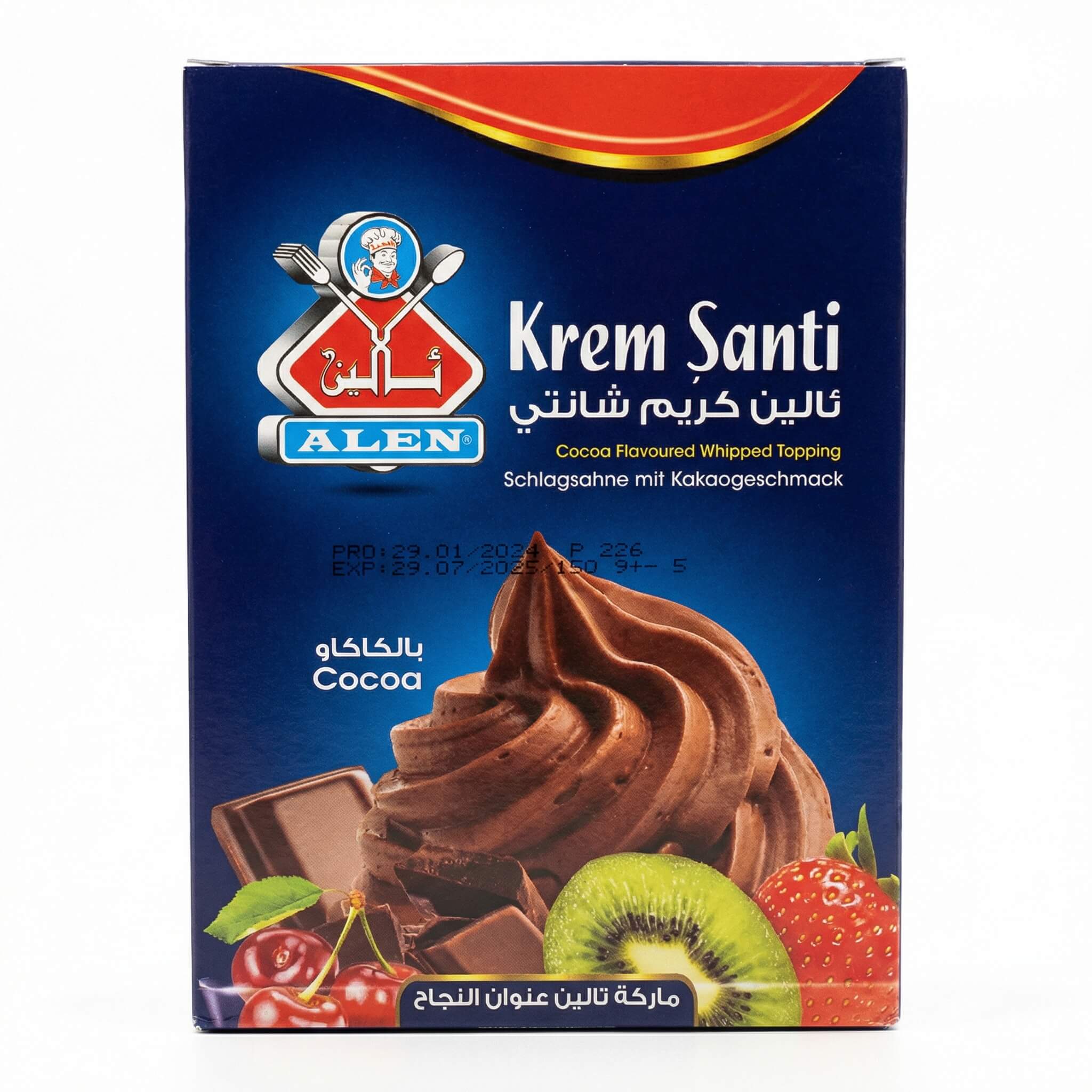 Alen Krem Santi Cocoa Flavoured Whipped Topping