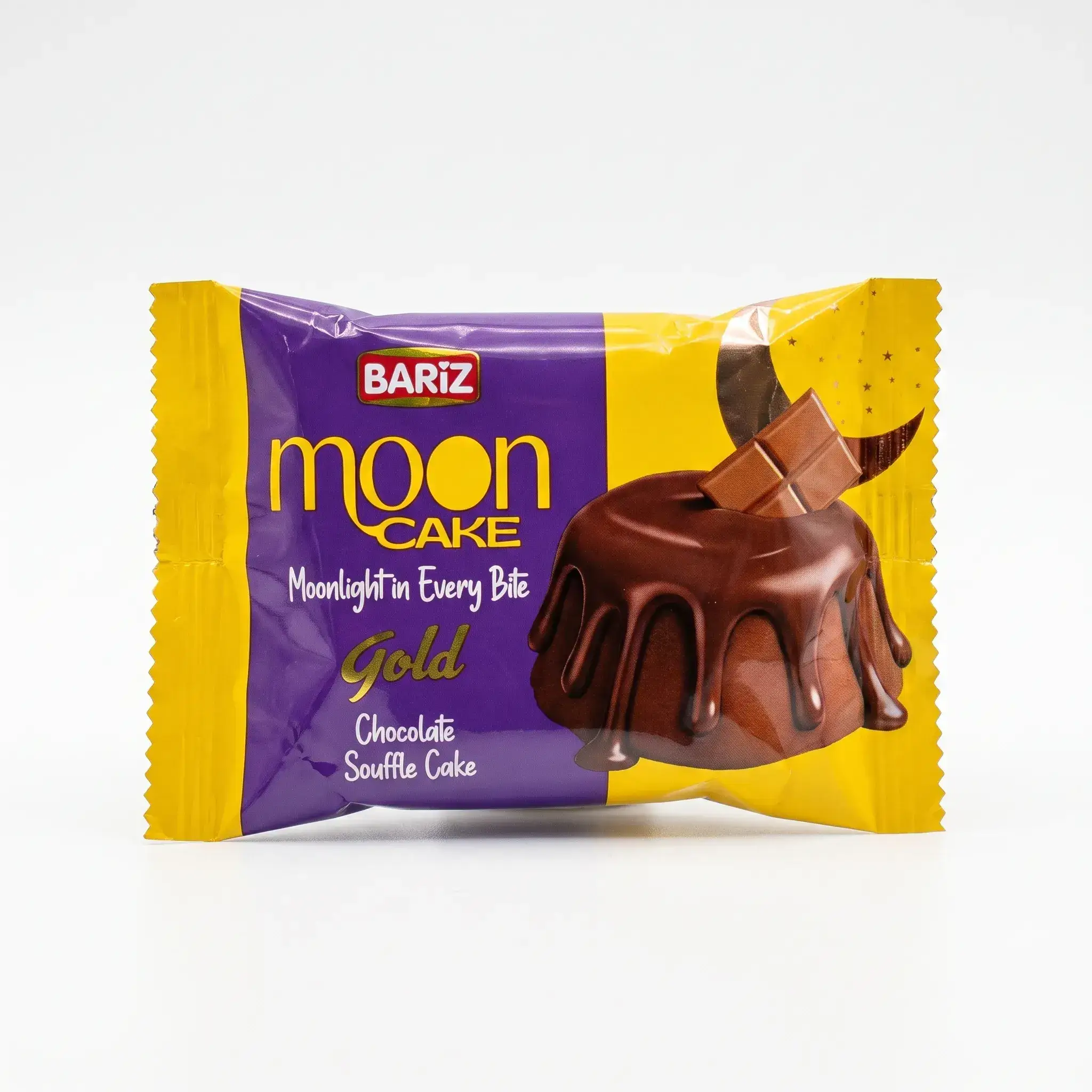 Bariz Moon Cake Gold Chocolate Souffle Cake