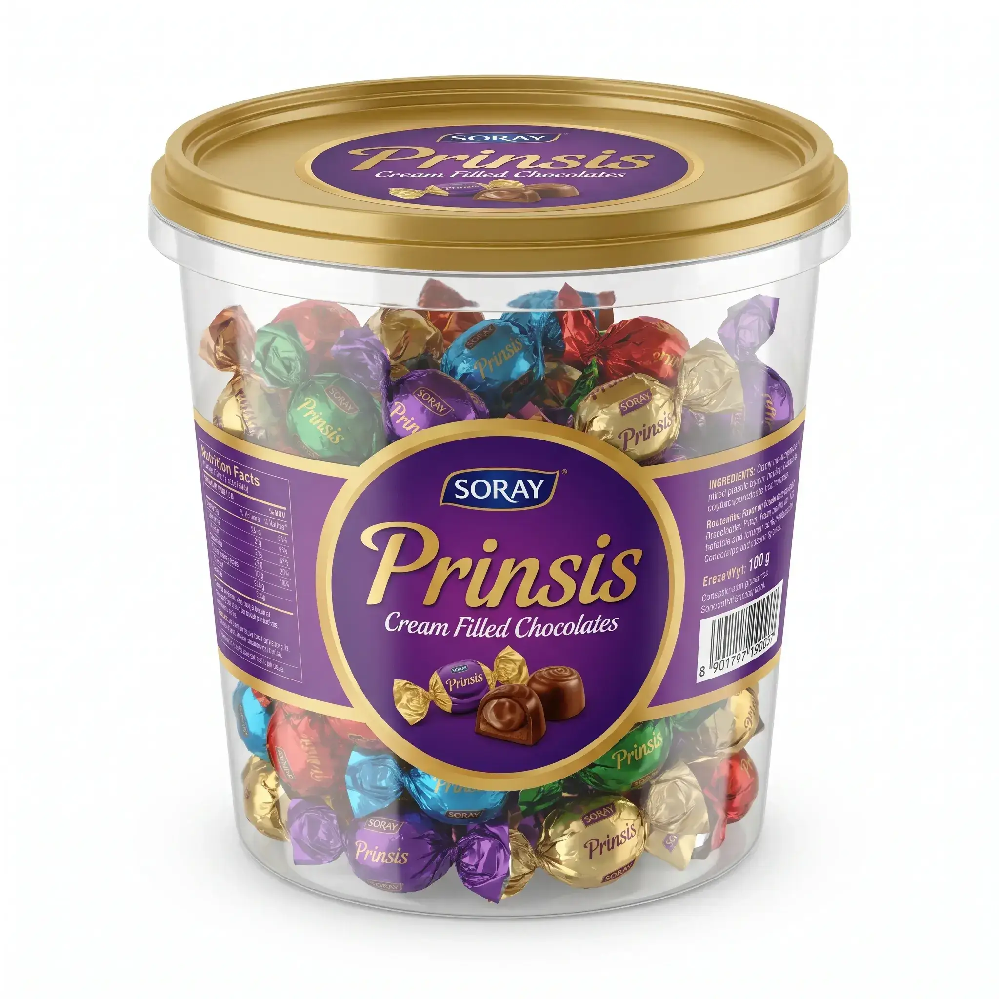 Soray Prinsis Cream Filled Chocolates