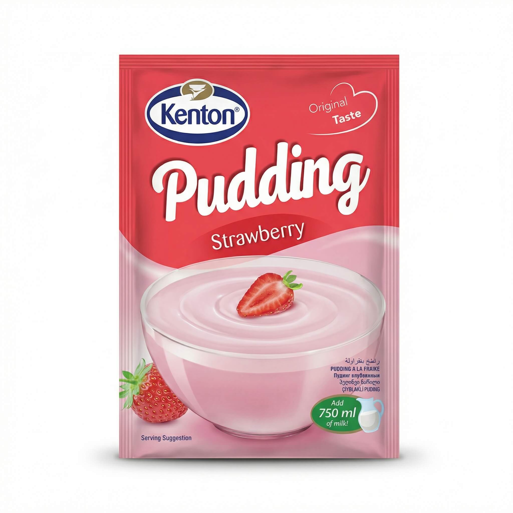 Kenton Strawberry Pudding
