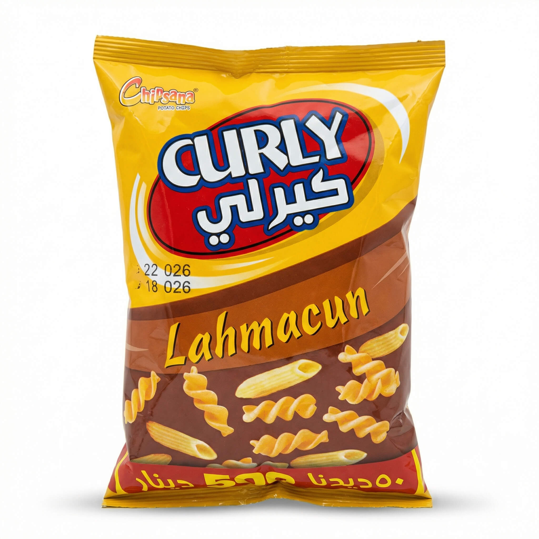 Chipsana Curly Lahmacun Potato Chips