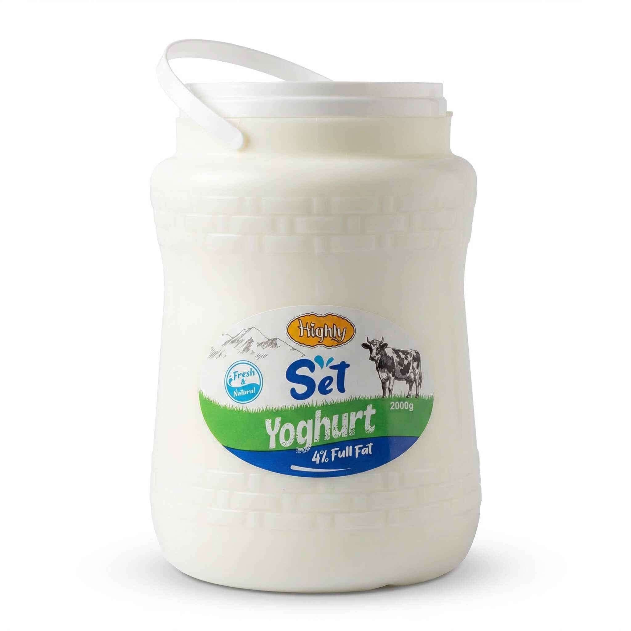 Highly Set Yoghurt 4% Full Fat