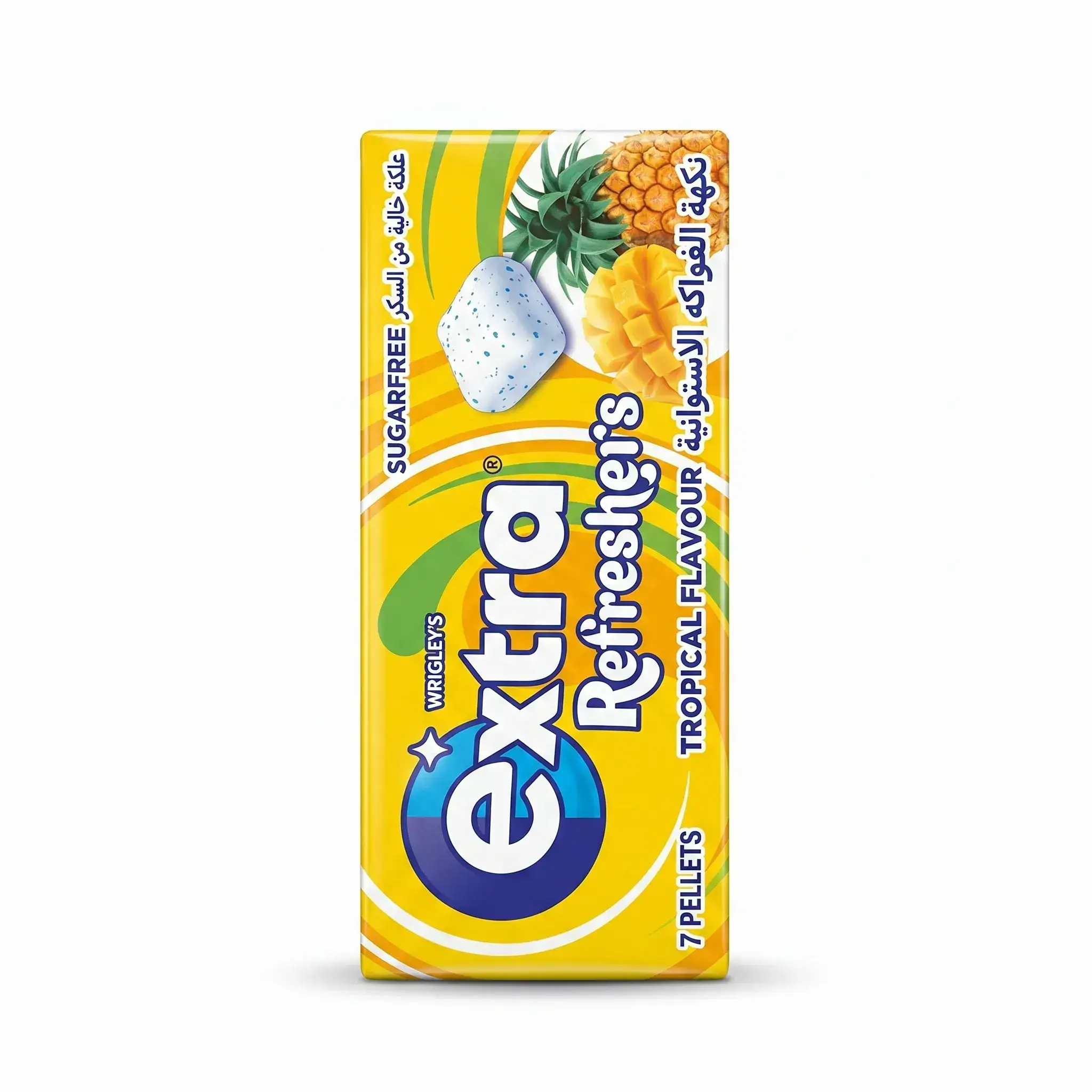 Extra Refreshers Tropical Flavour Sugarfree Gum
