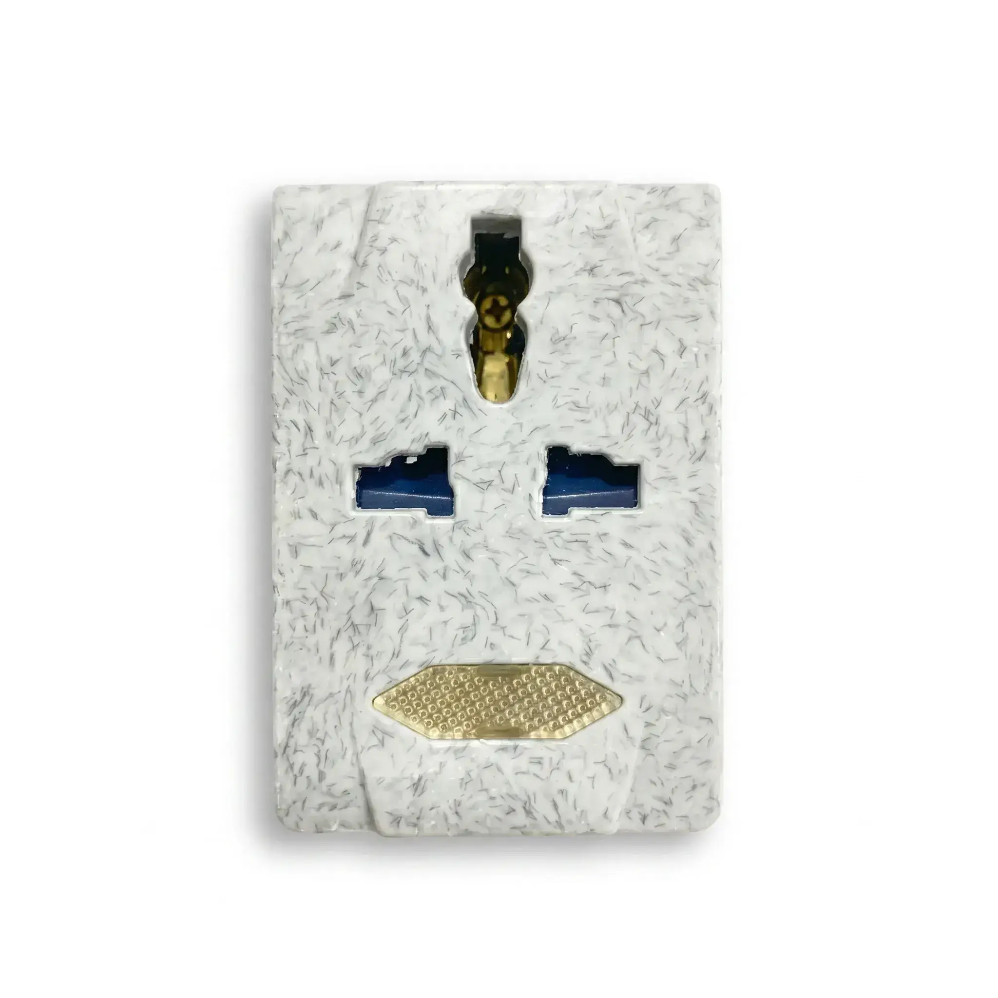 Universal Travel Adapter Plug - Marble Pattern