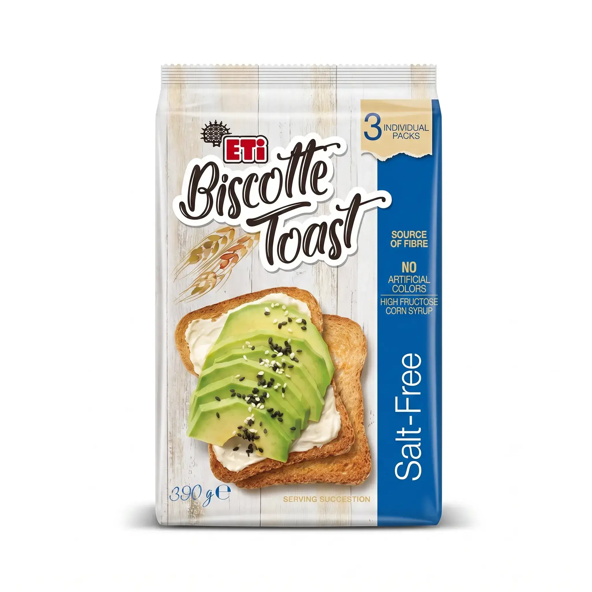 Eti Biscotte Salt-Free Toast
