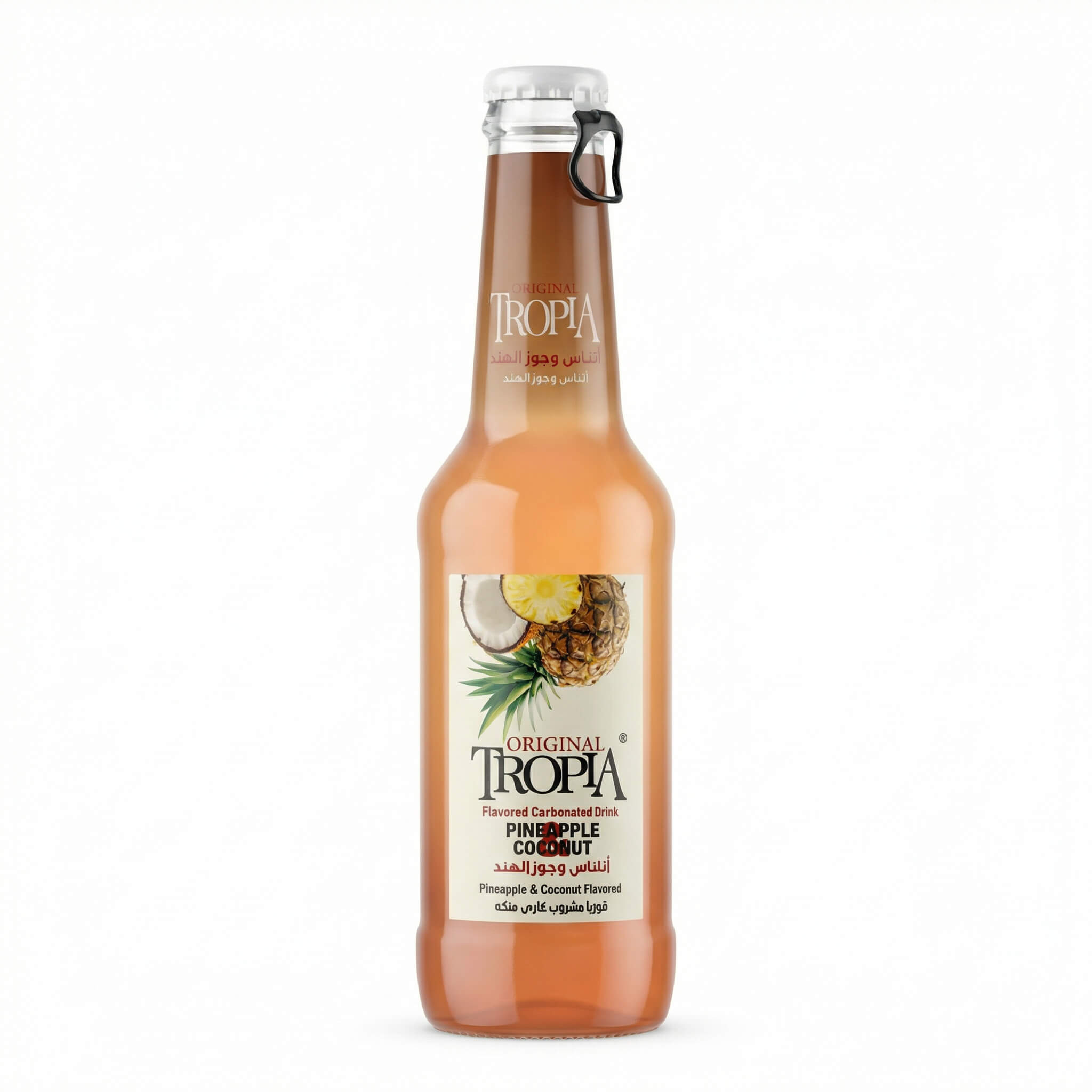 Tropia Pineapple & Coconut Flavored Carbonated Drink