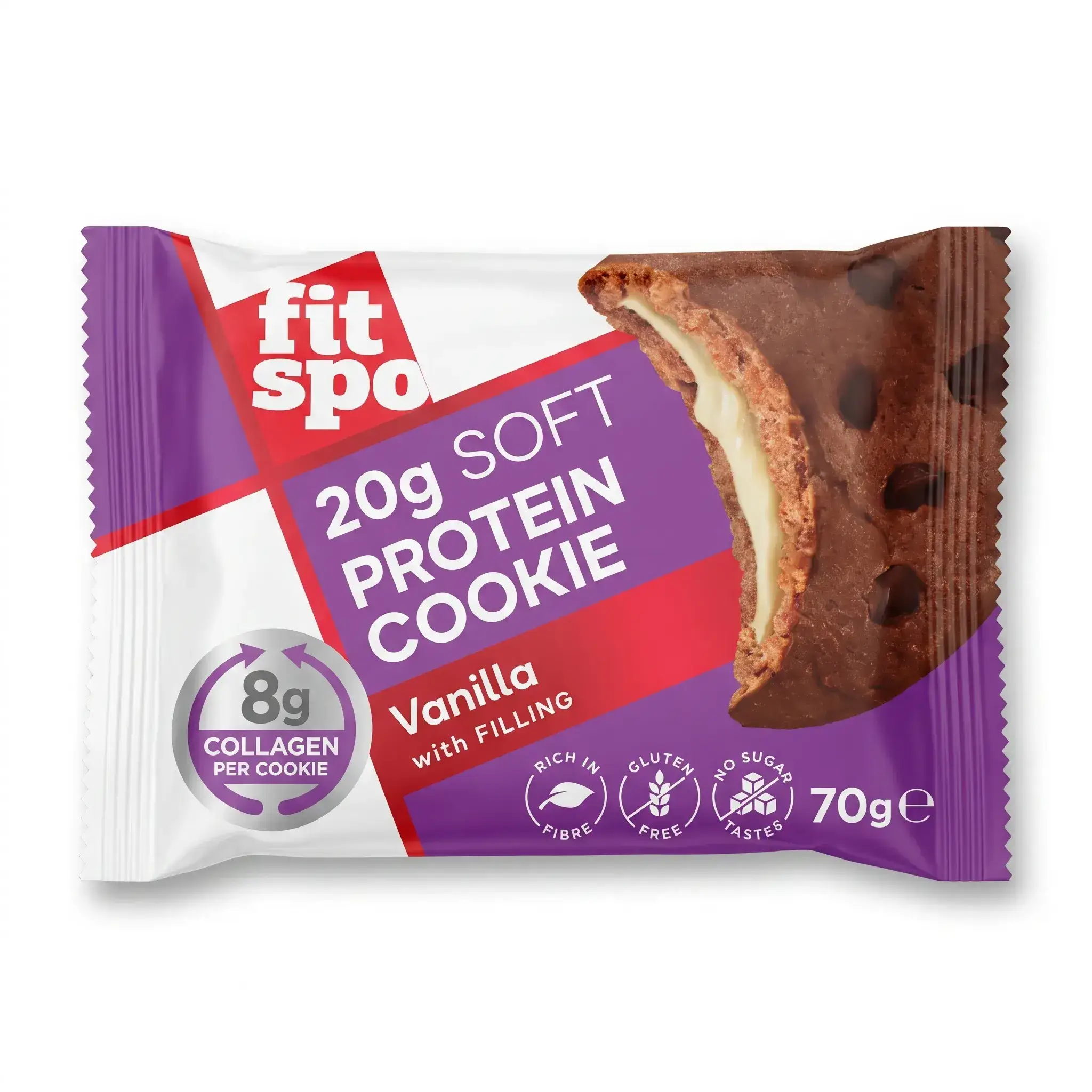 Fit Spo Vanilla Soft Protein Cookie with Filling