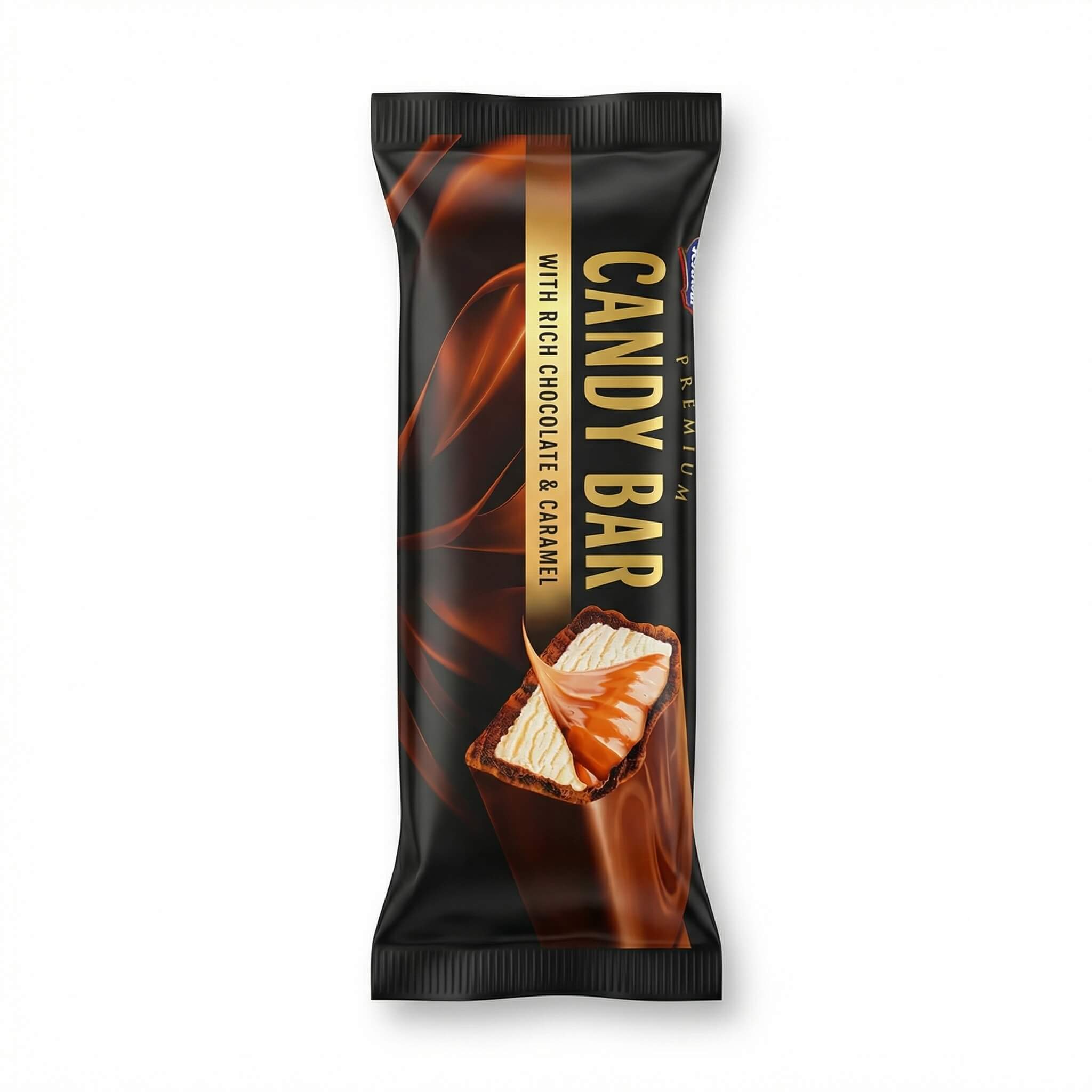 Candy Bar with Rich Chocolate & Caramel