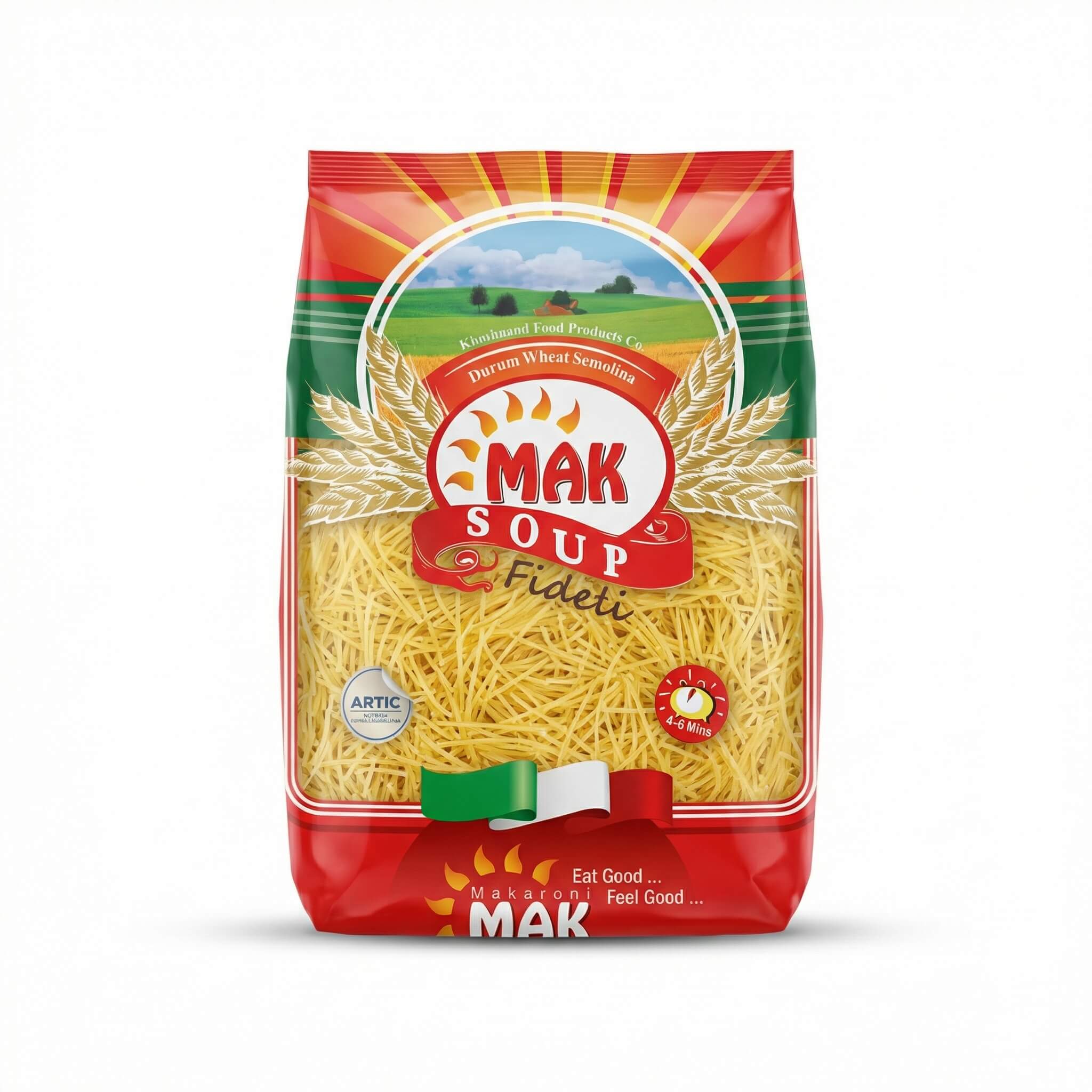 MAK Soup Fideti Durum Wheat Semolina Pasta