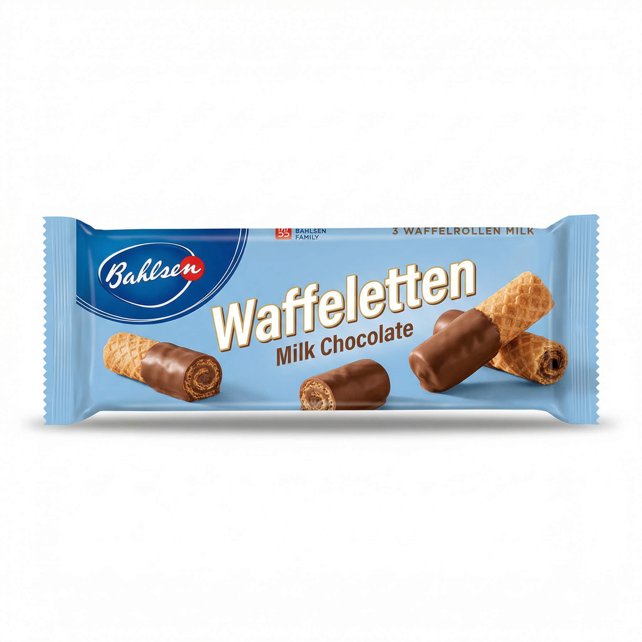 Bahlsen Waffeletten Milk Chocolate Wafer Rolls