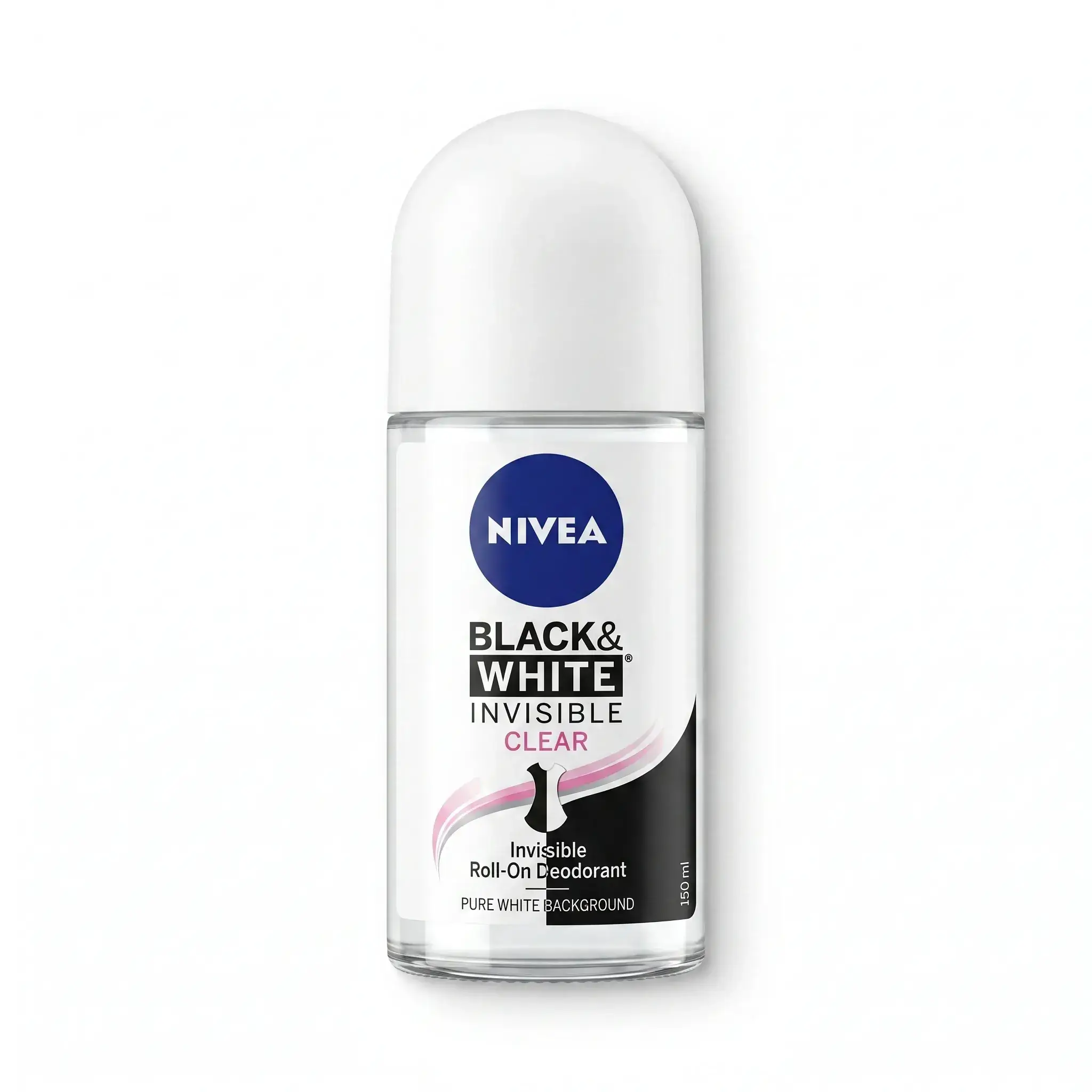 Nivea Black & White Invisible Clear Roll-On Deodorant