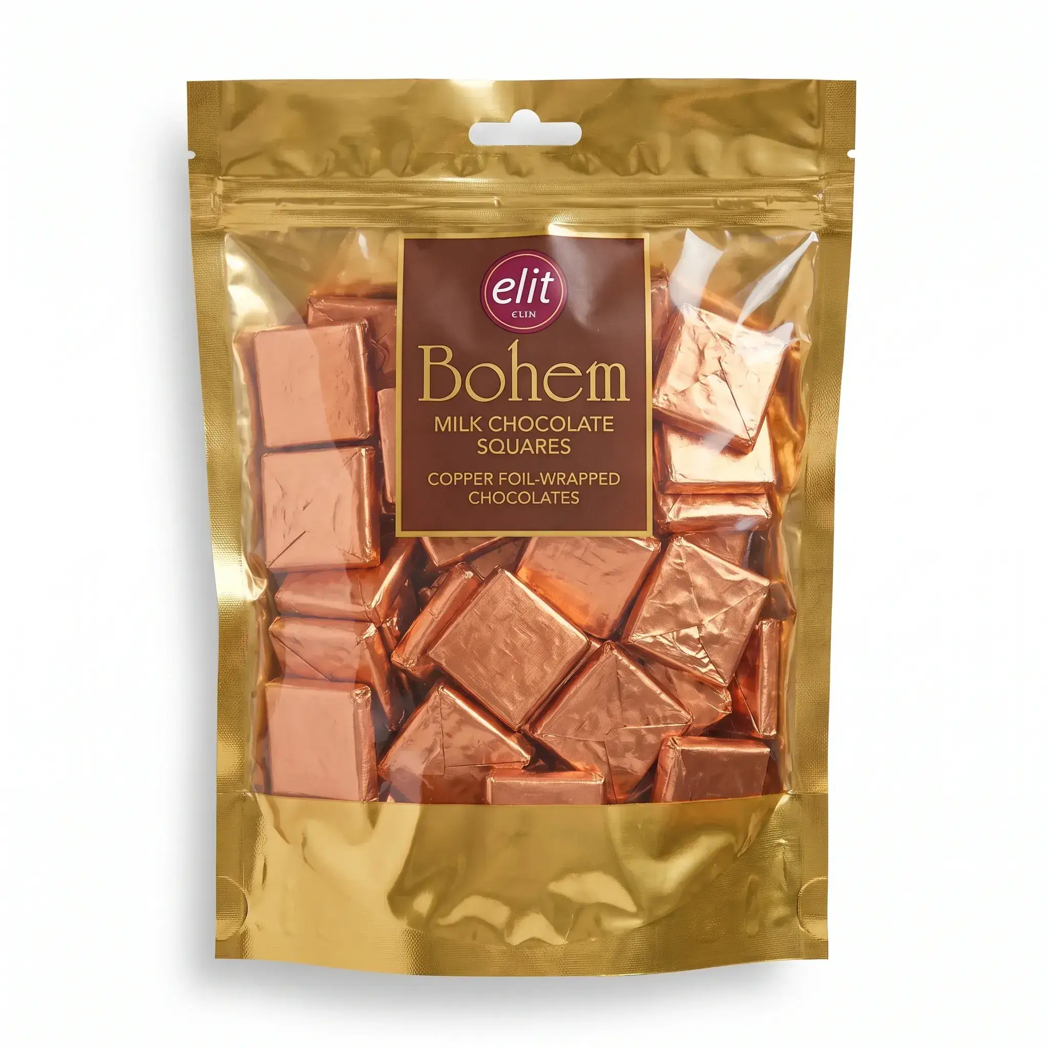 Elit Bohem Milk Chocolate Squares