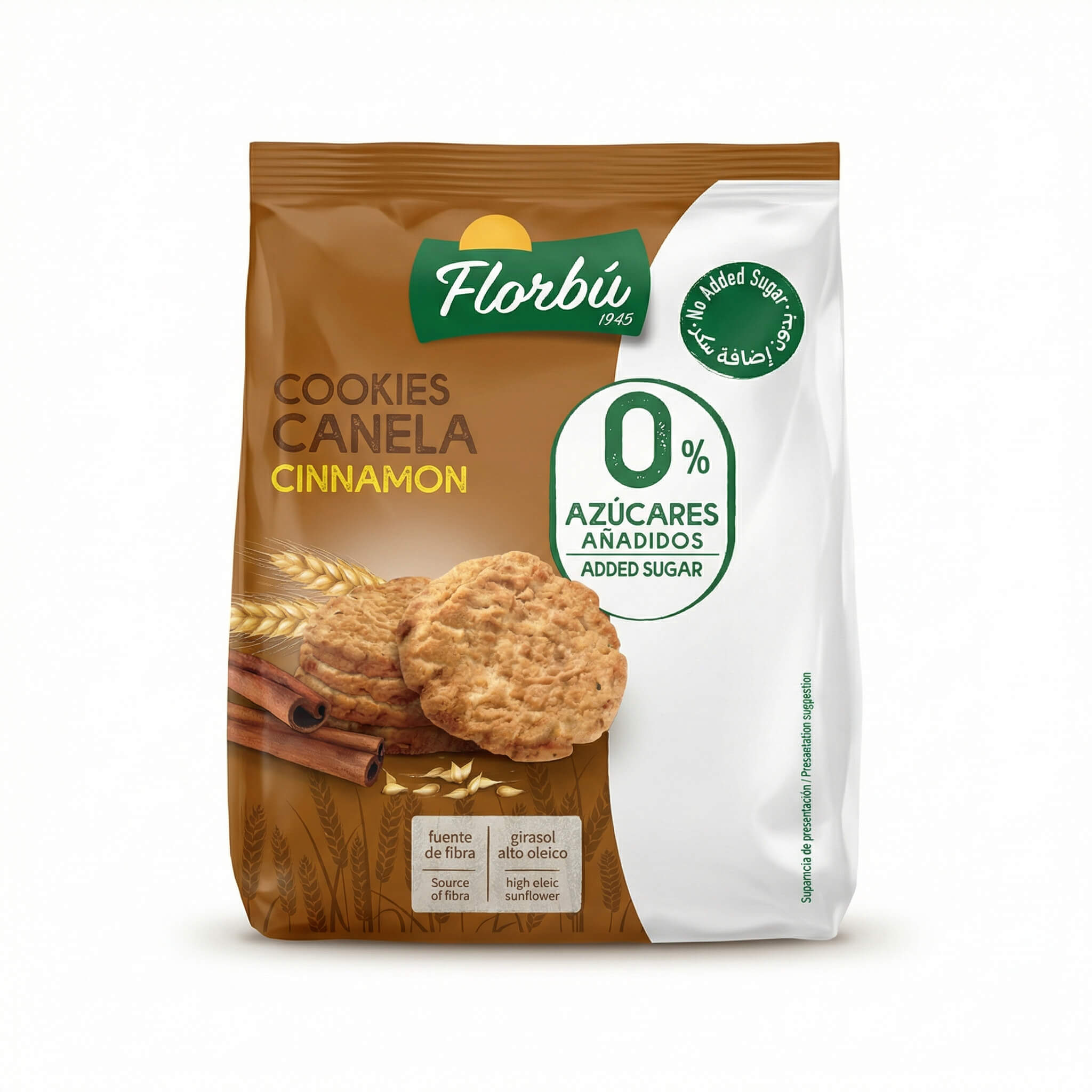 Florbú Cinnamon Cookies No Added Sugar