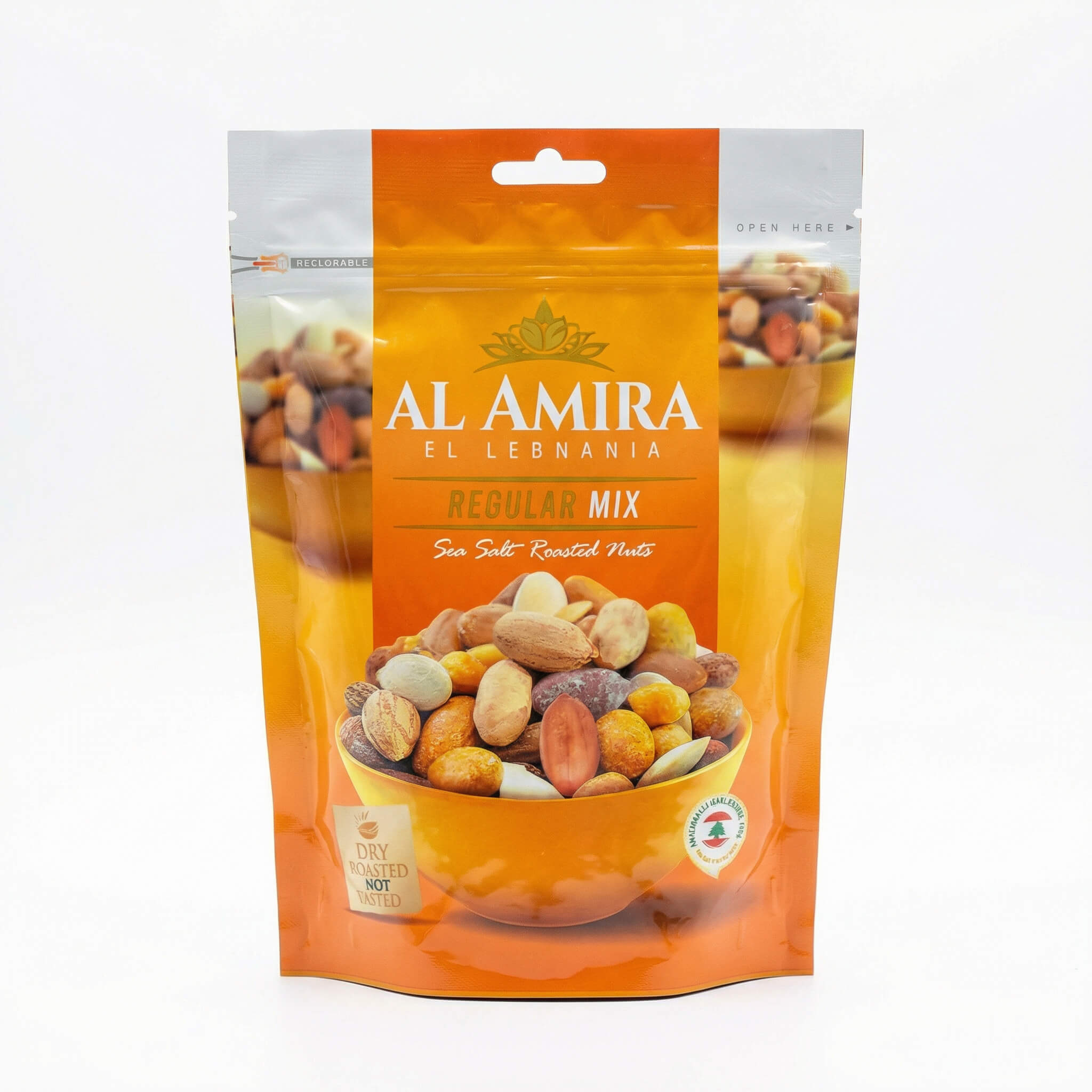 Al Amira El Lebnania Regular Mix Sea Salt Roasted Nuts