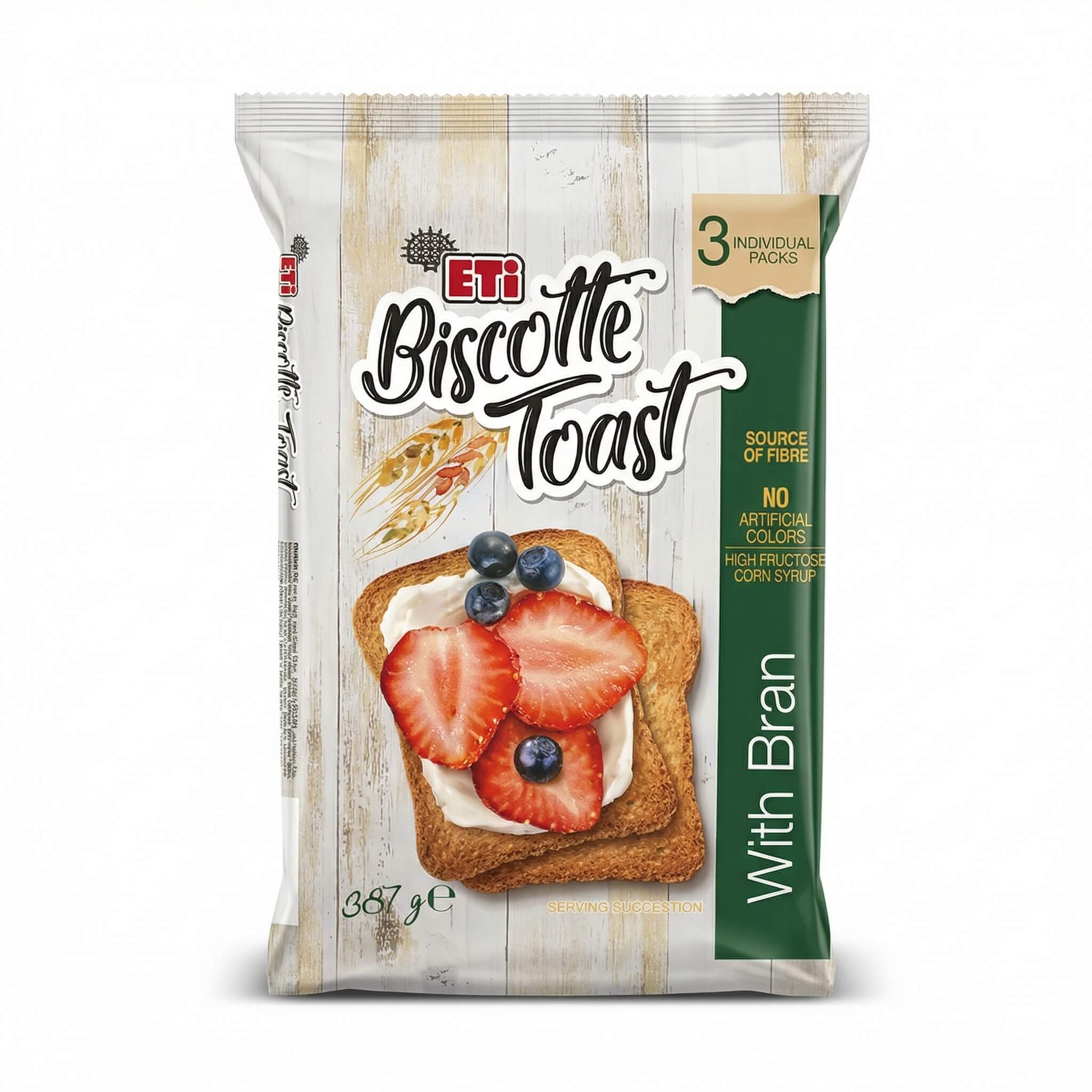 Eti Biscotte Toast With Bran