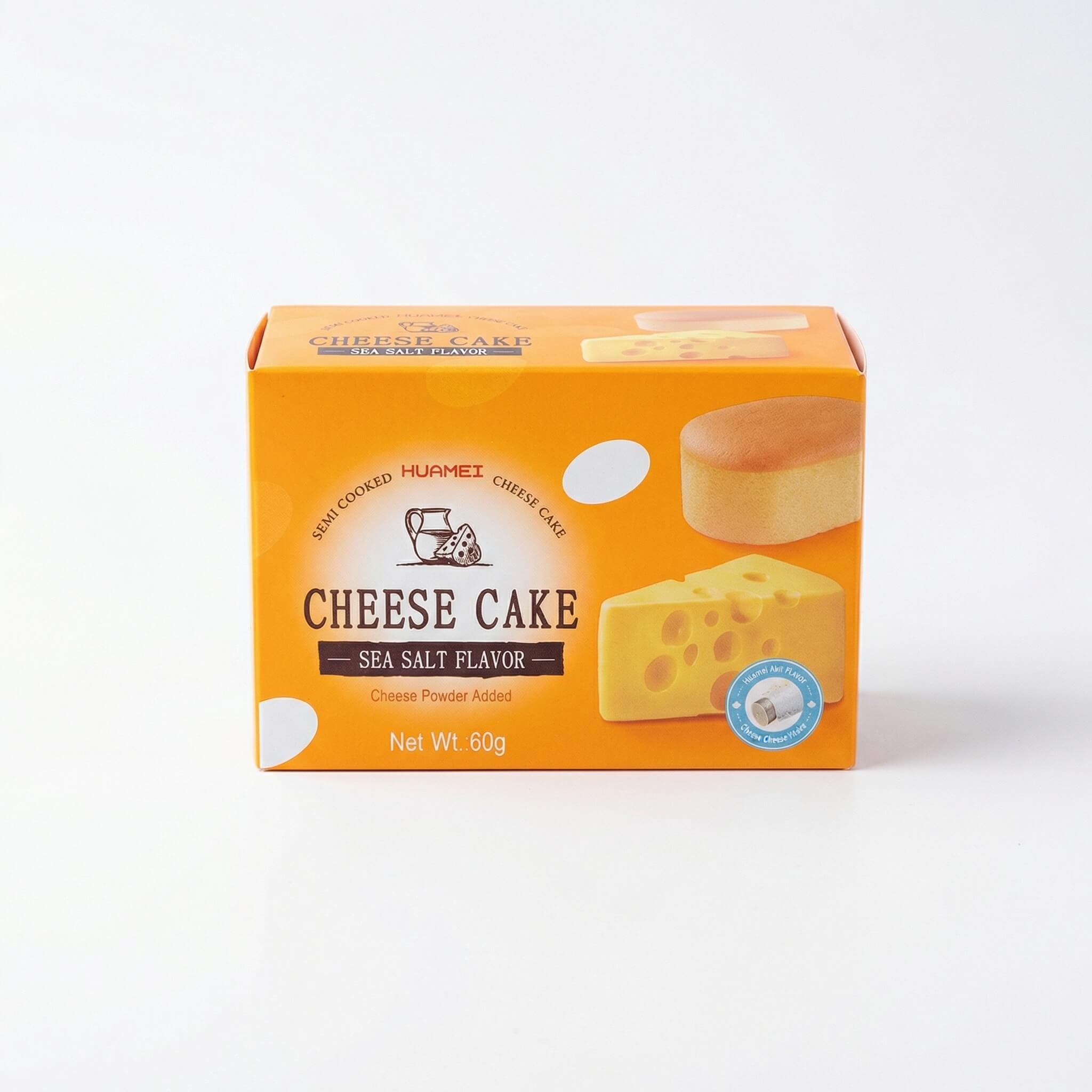 Huamei Semi-Cooked Cheese Cake Sea Salt Flavor