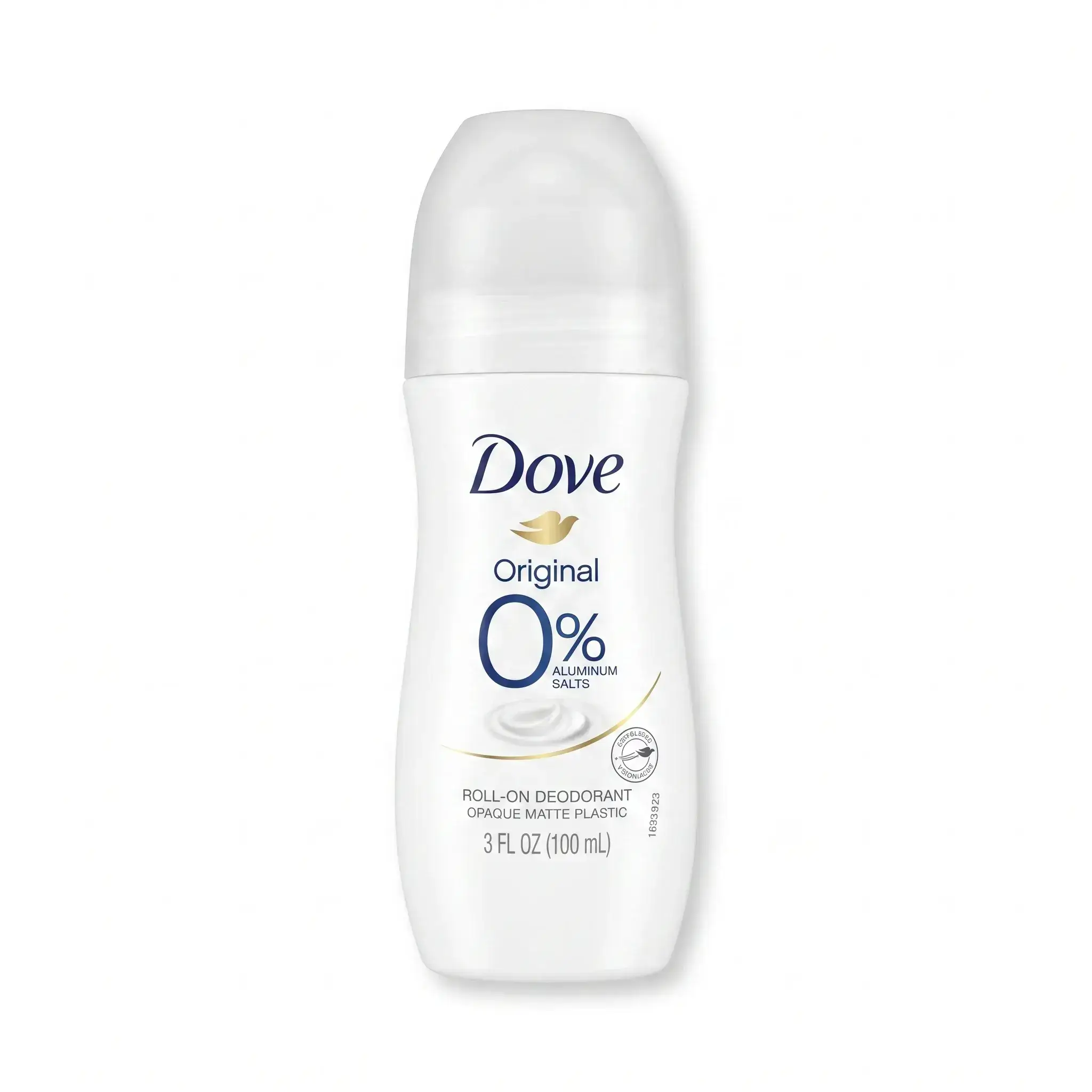 Dove Original 0% Aluminum Salts Roll-On Deodorant