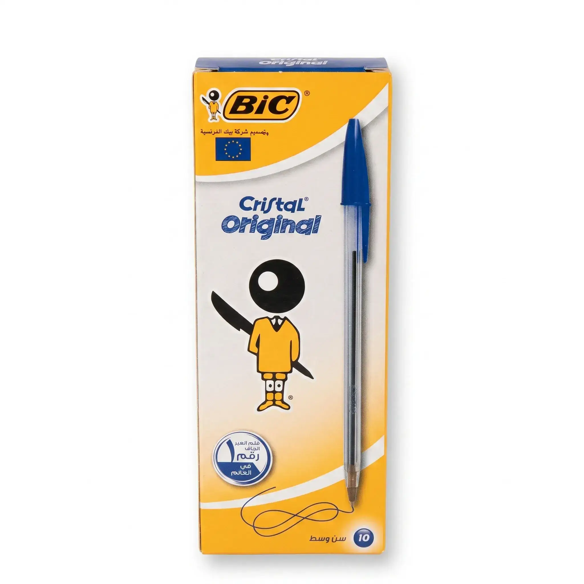BIC Cristal Original Blue Ballpoint Pens