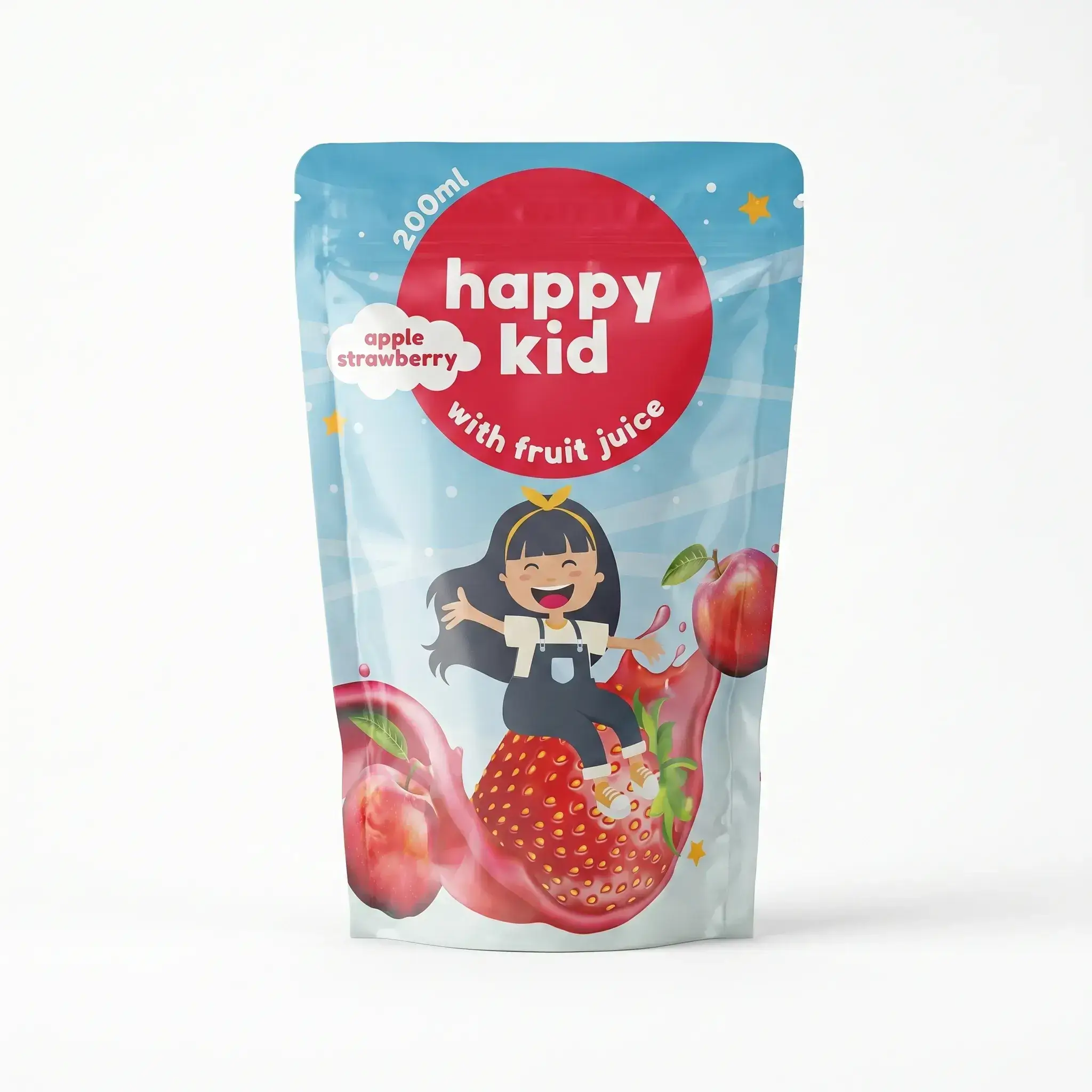 Happy Kid Apple & Strawberry Fruit Juice
