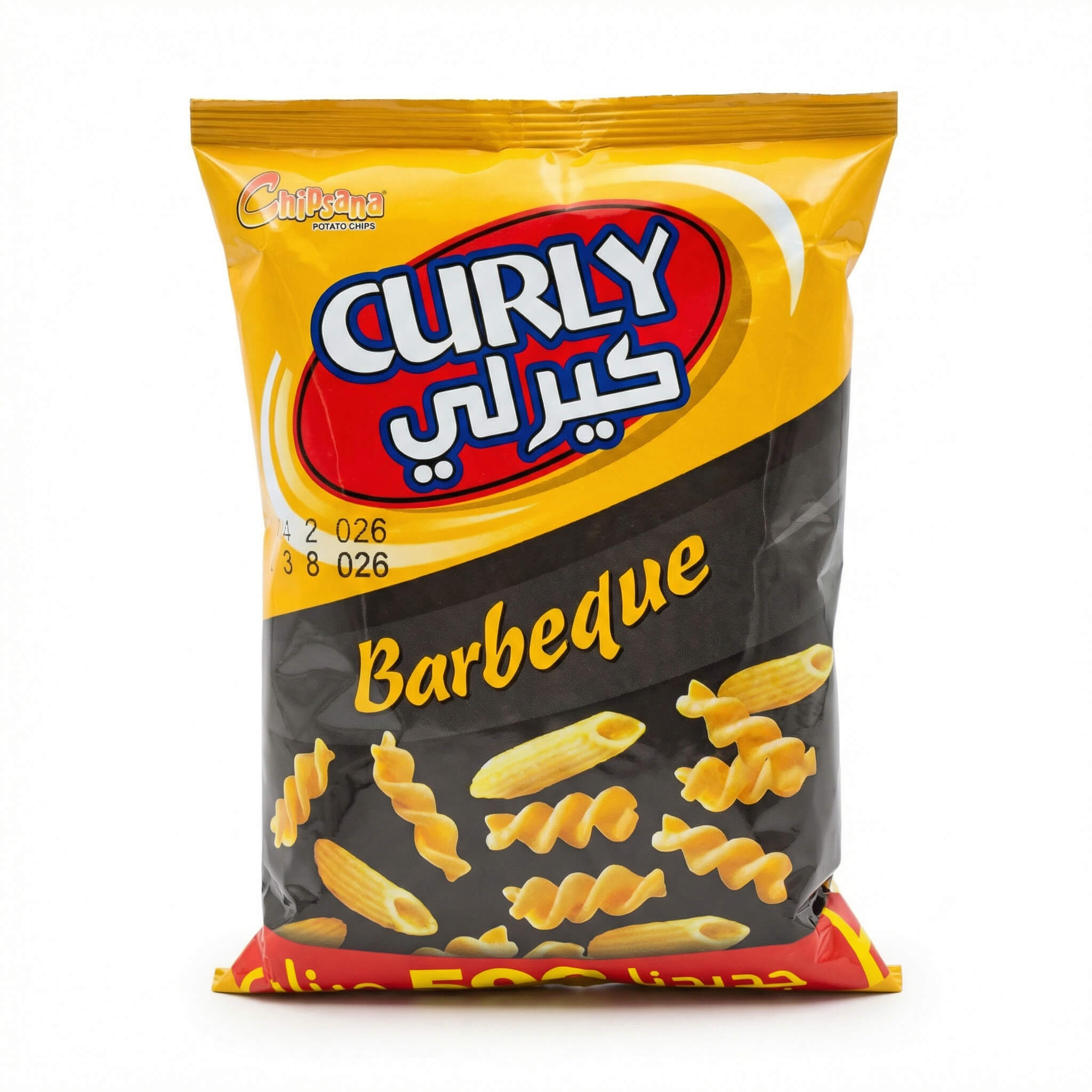 Chipsana Curly Barbeque Potato Chips