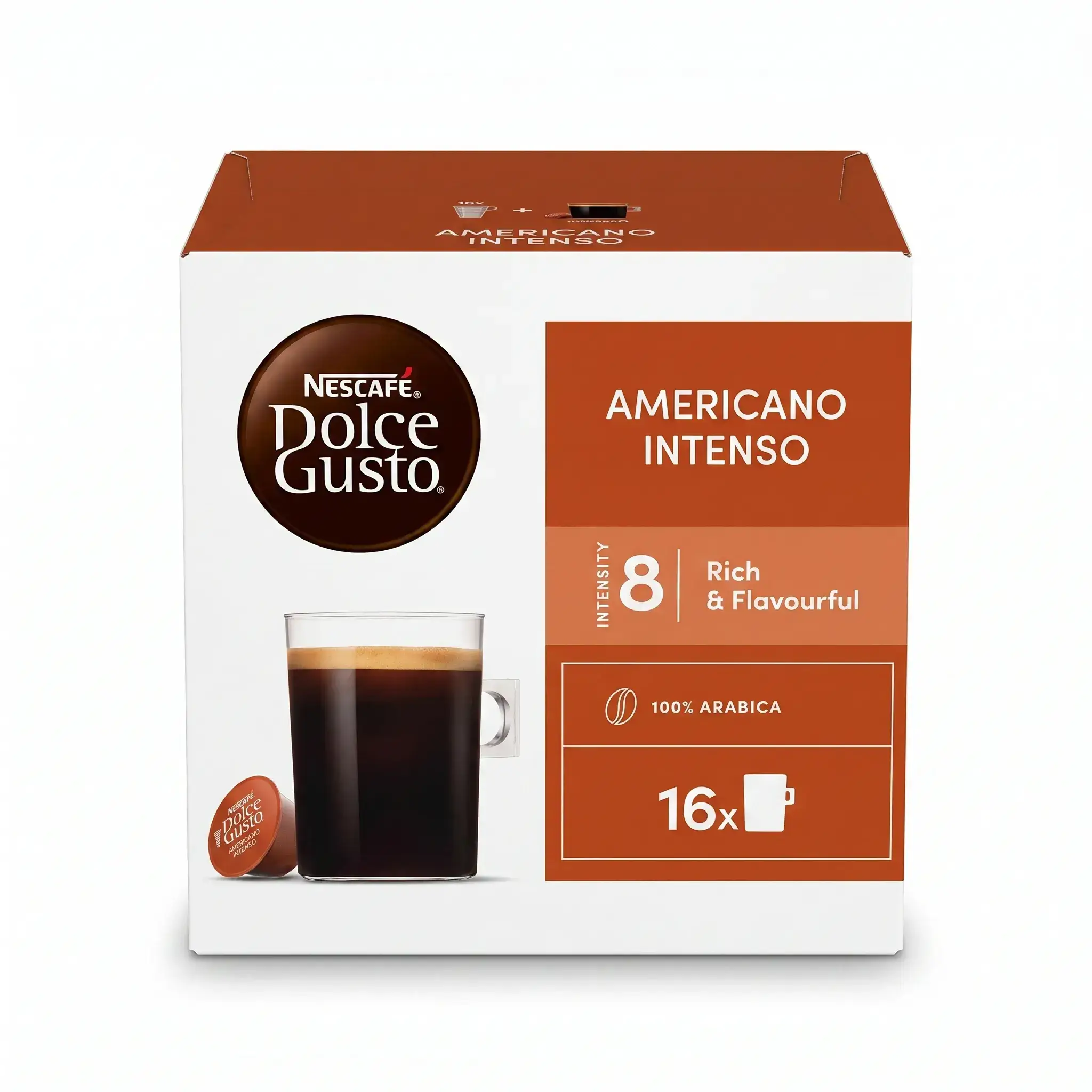 Nescafe Dolce Gusto Americano Intenso Coffee Pods