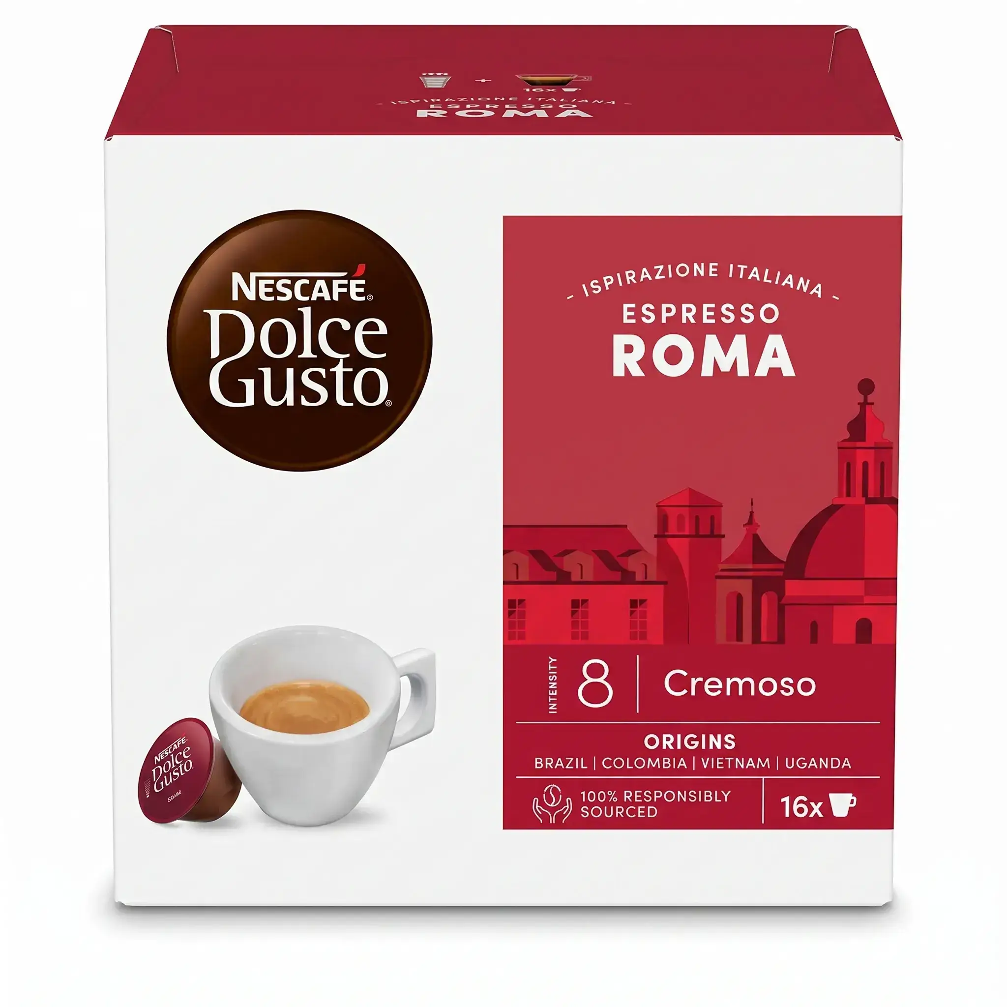 Nescafe Dolce Gusto Espresso Roma Coffee Pods