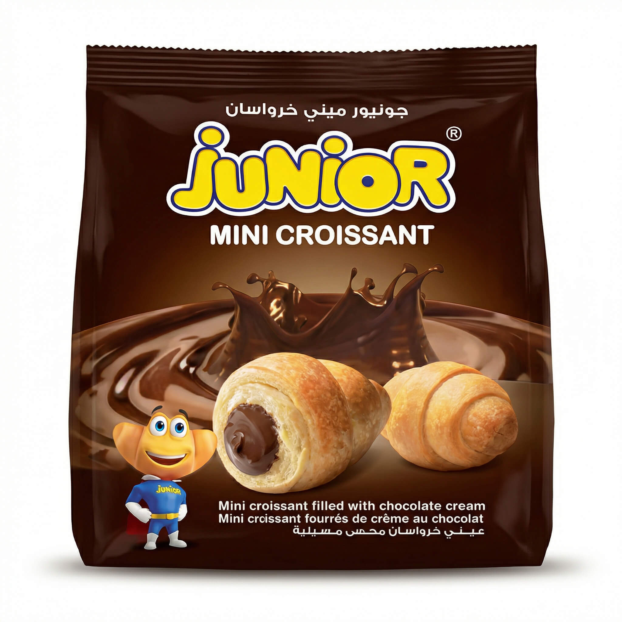Junior Mini Croissant Filled with Chocolate Cream