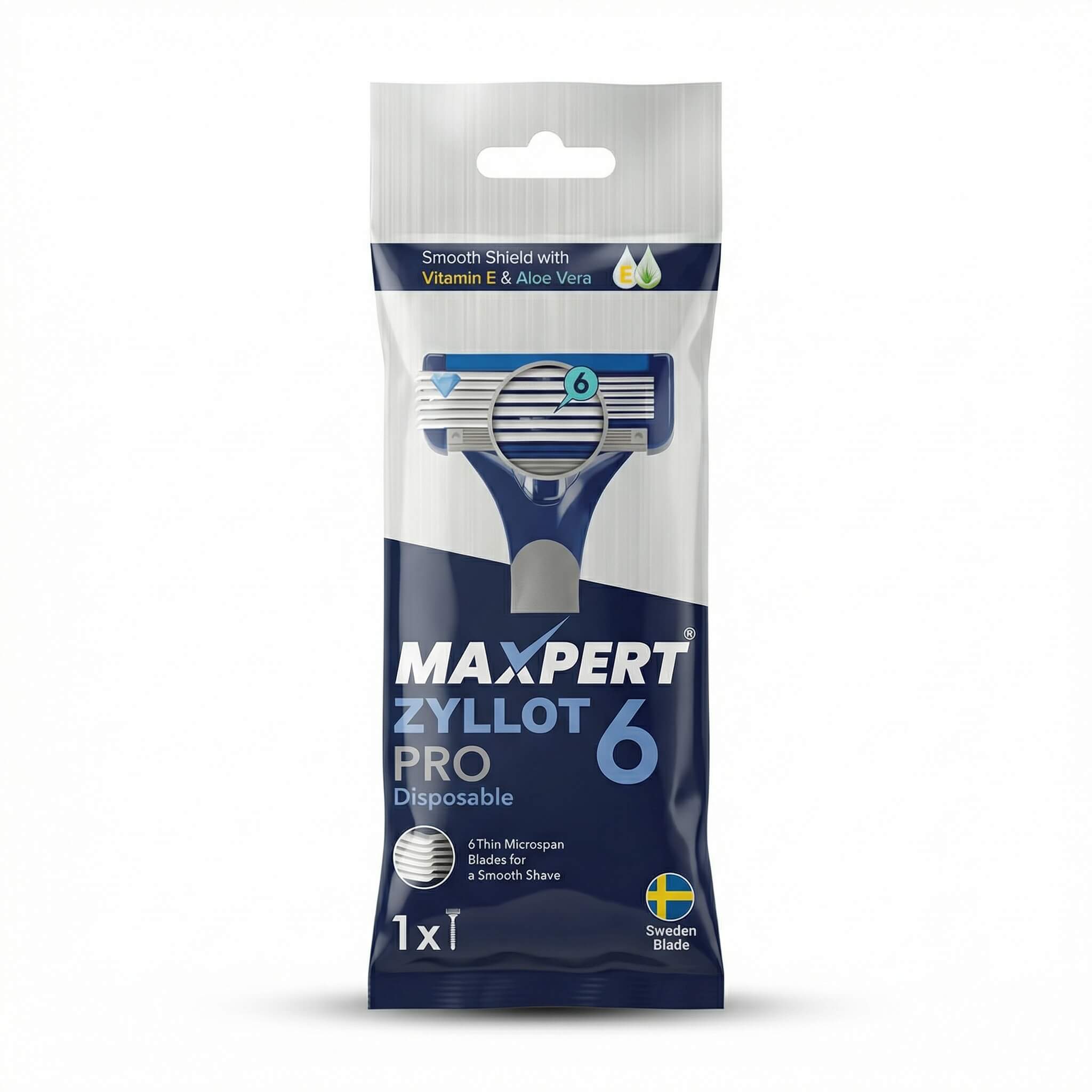 Maxpert Zyllot 6 Pro Disposable Razor