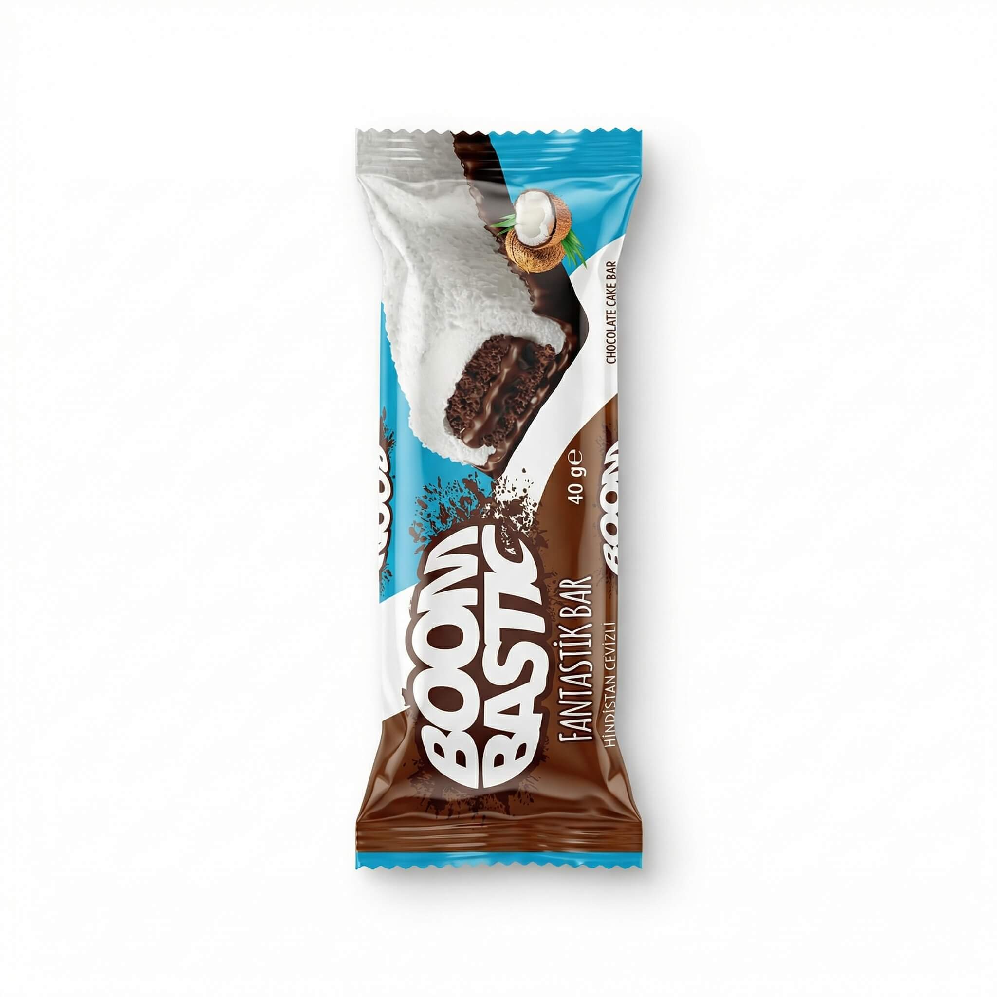 Boombastic Fantastik Bar with Coconut and Chocolate