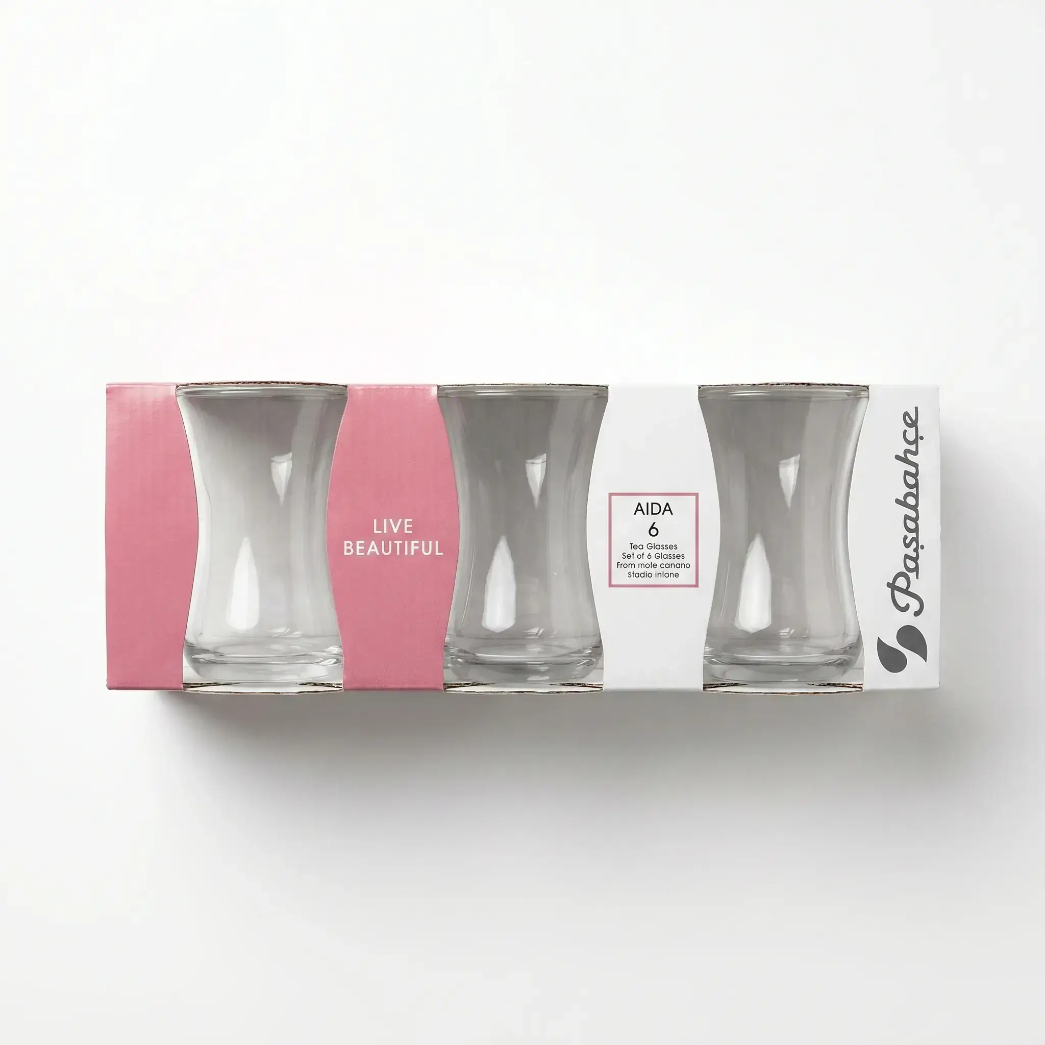 Pasabahce Aida Tea Glasses Set of 6