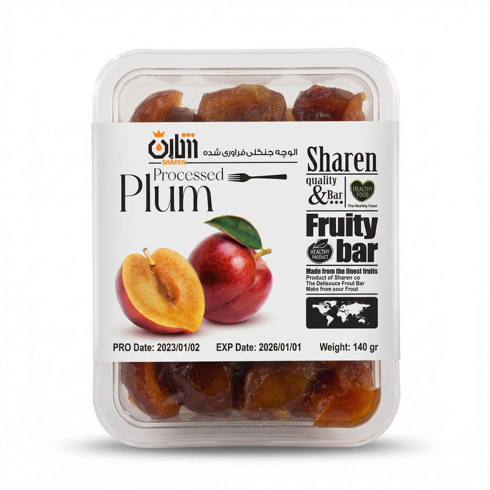 Sharen Processed Plum Fruity Bar