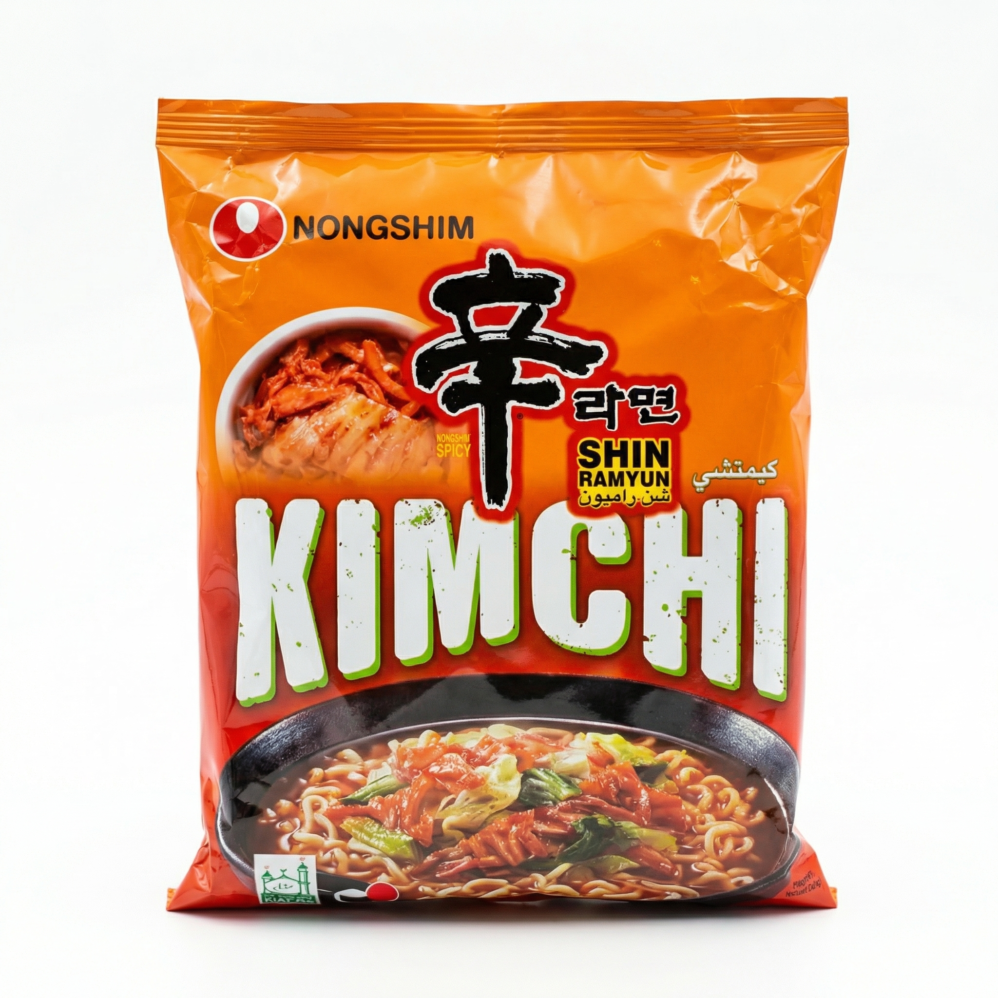 Nongshim Shin Ramyun Kimchi Flavor Instant Noodles