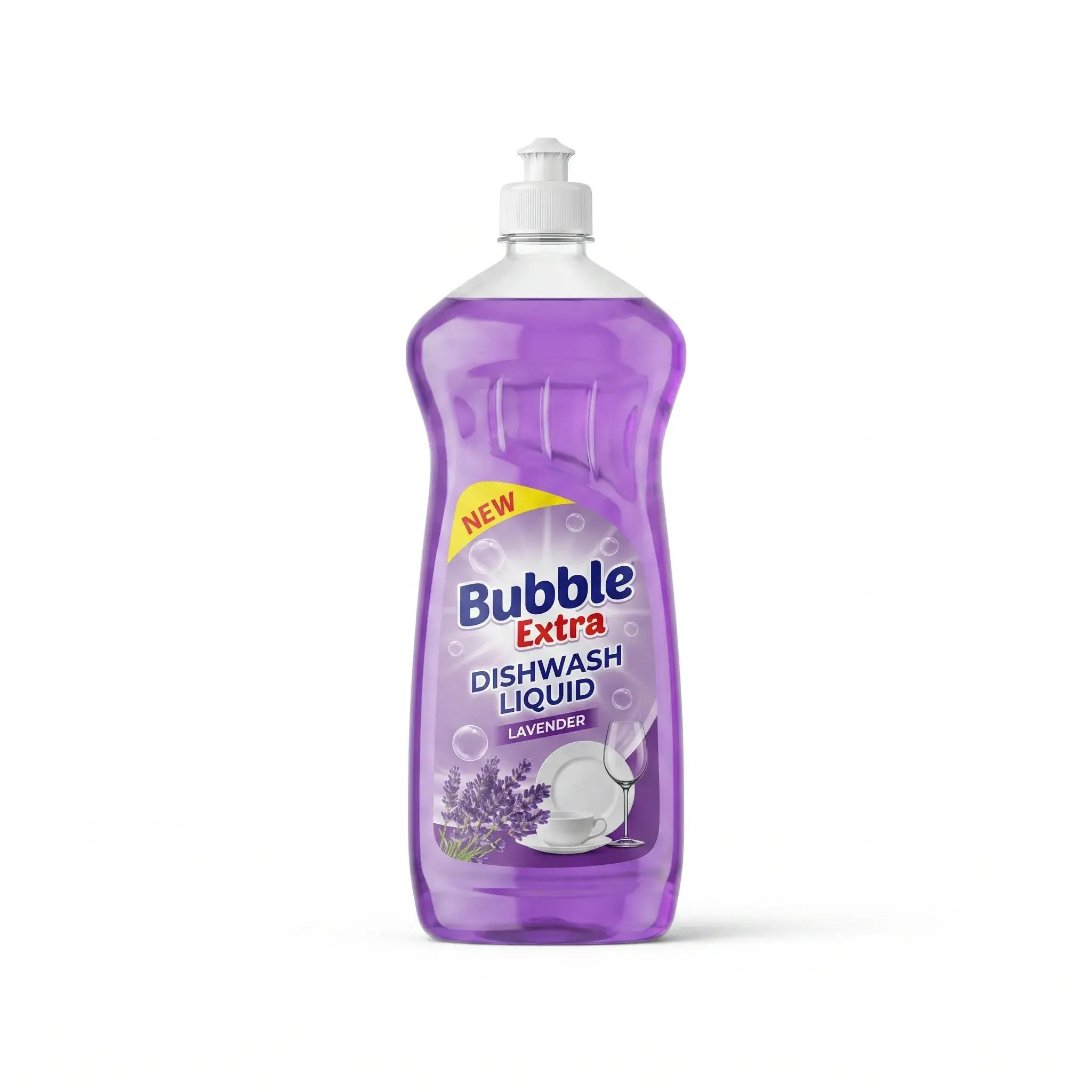 Bubble Extra Dishwash Liquid Lavender