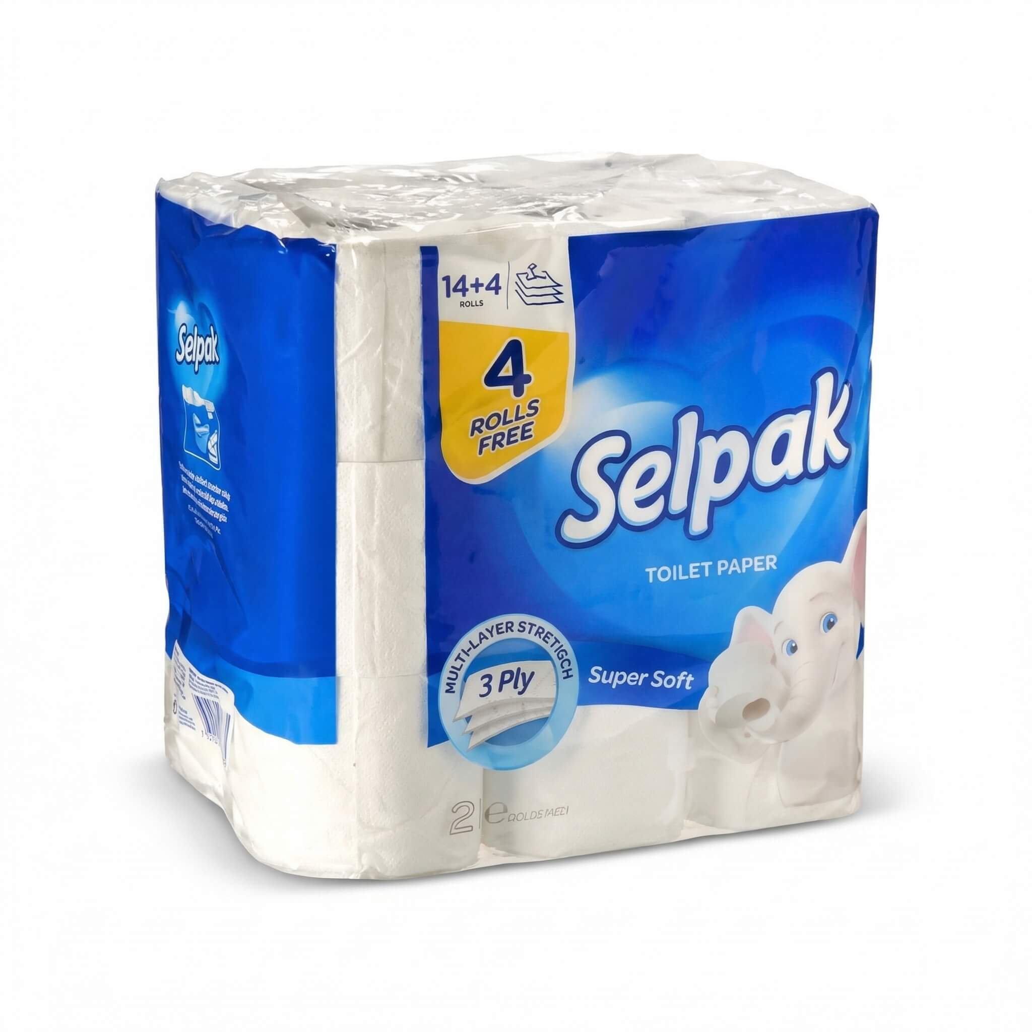 Selpak Toilet Paper 14+4 Free Rolls
