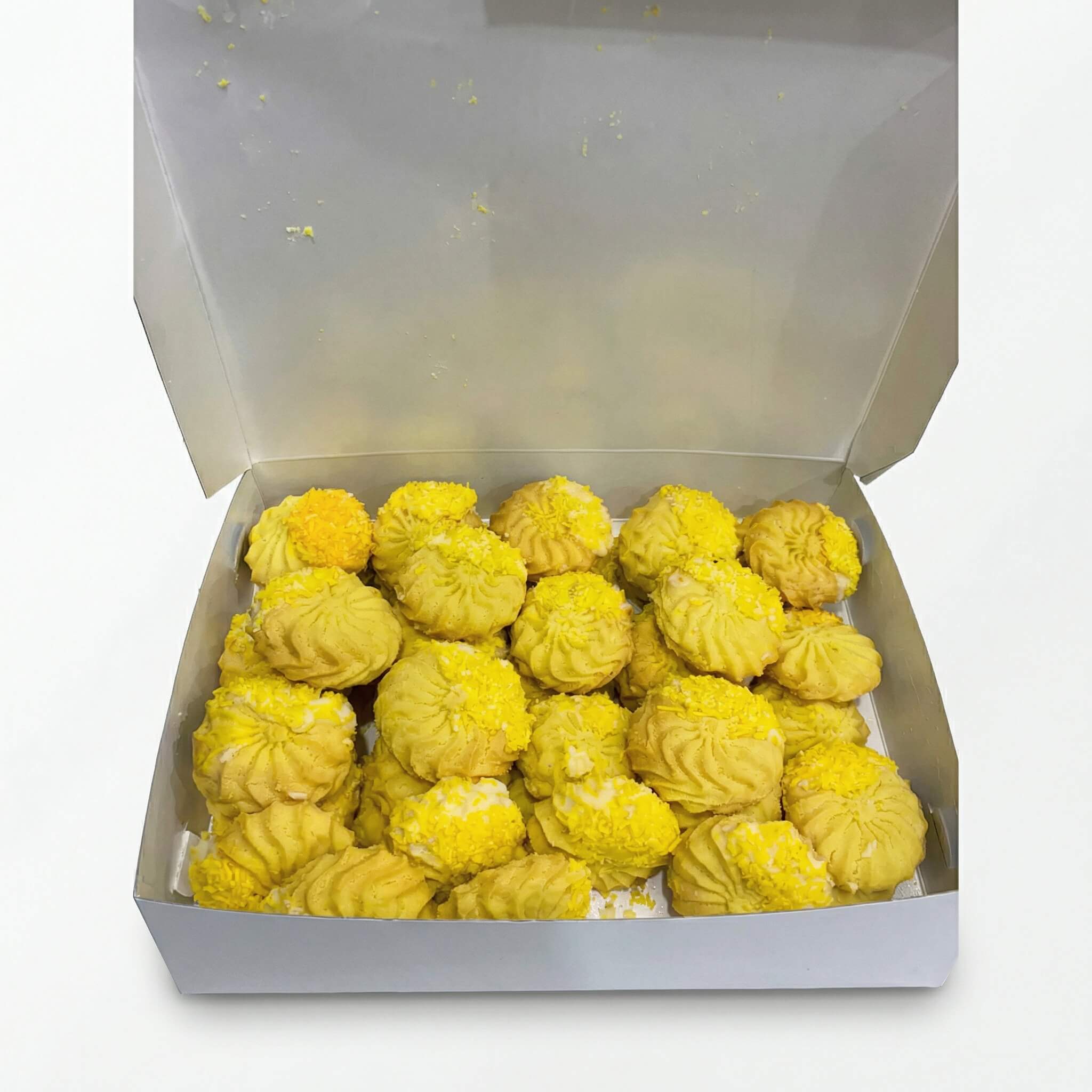 Yellow Butter Cookies Petit Four