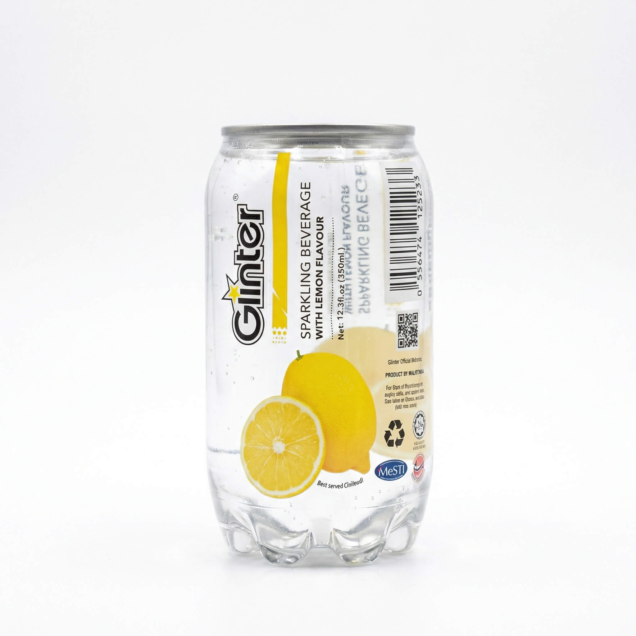 Glinter Sparkling Beverage with Lemon Flavour