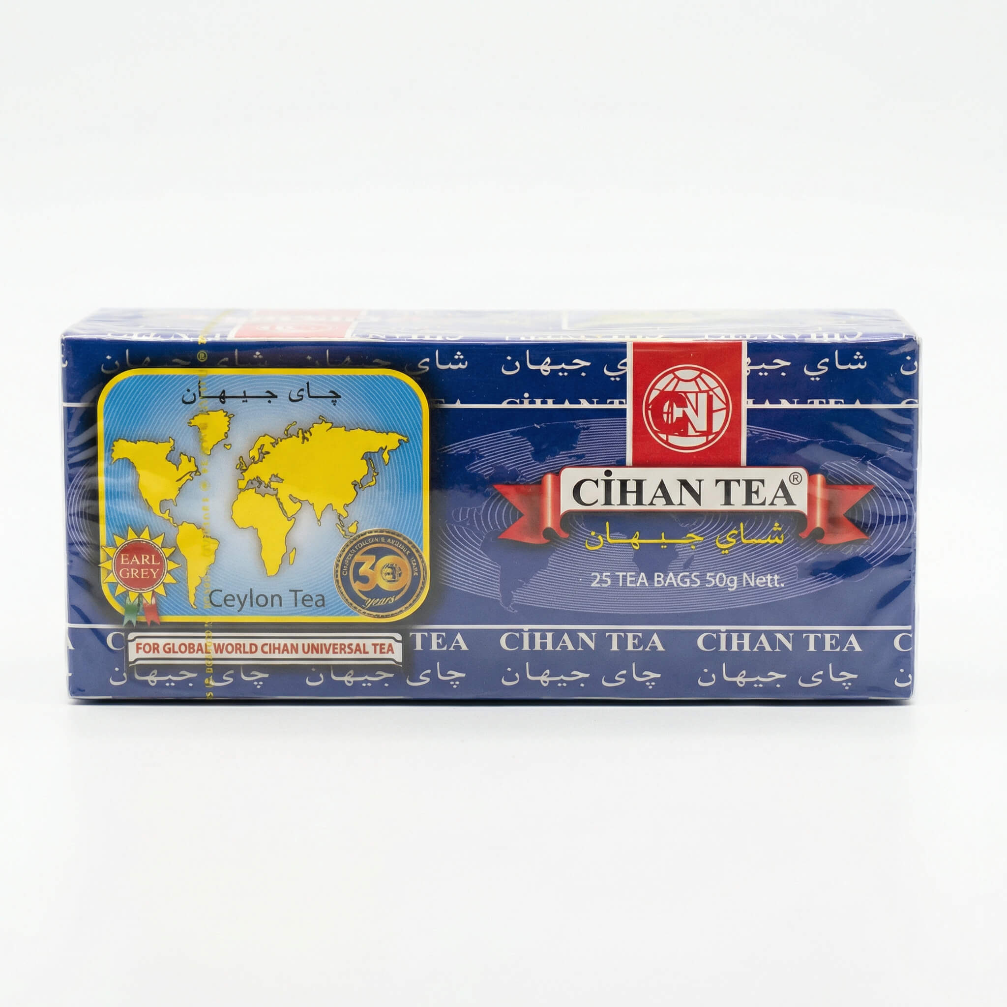 Cihan Tea Earl Grey Ceylon Tea 25 Tea Bags