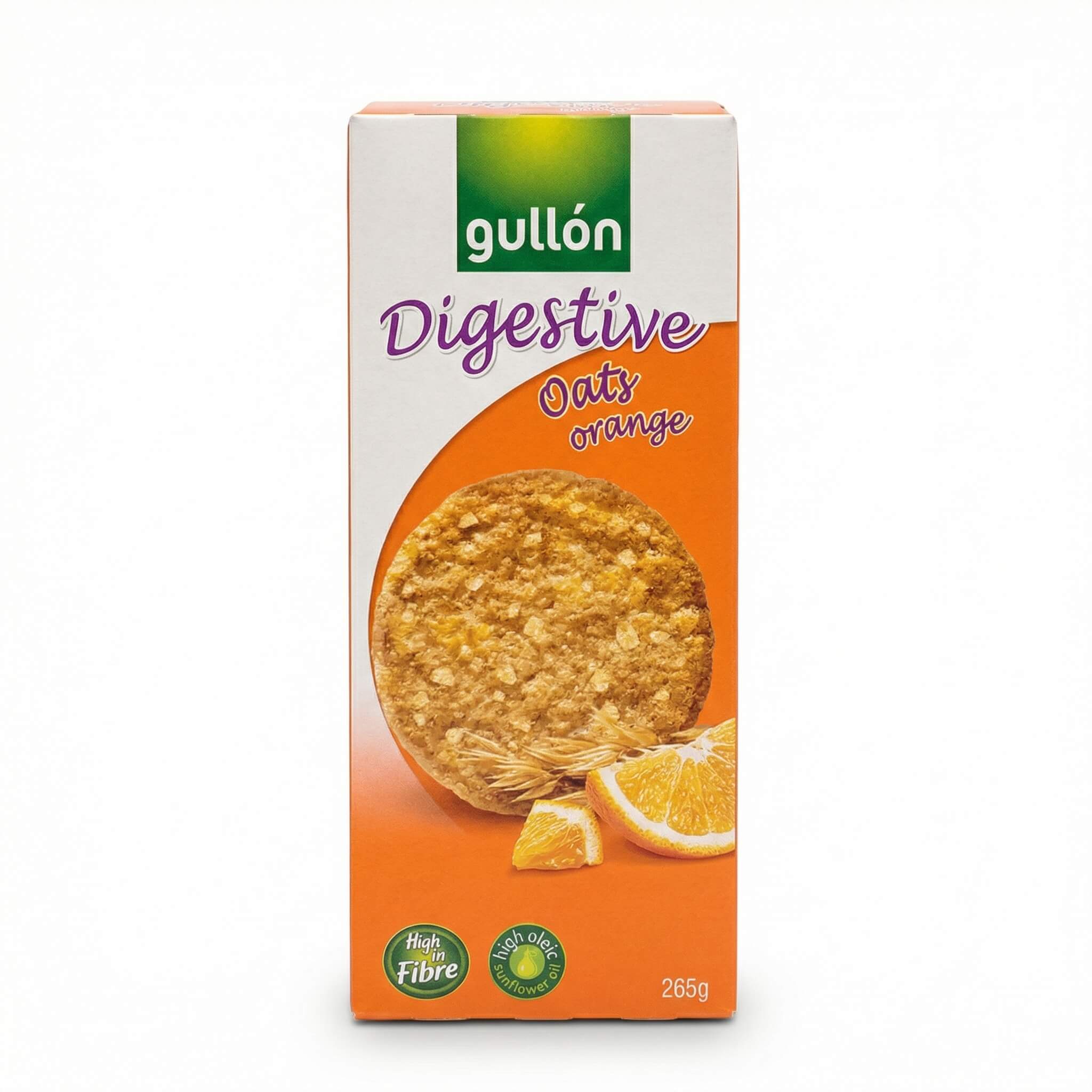 Gullon Digestive Oats Orange Biscuits