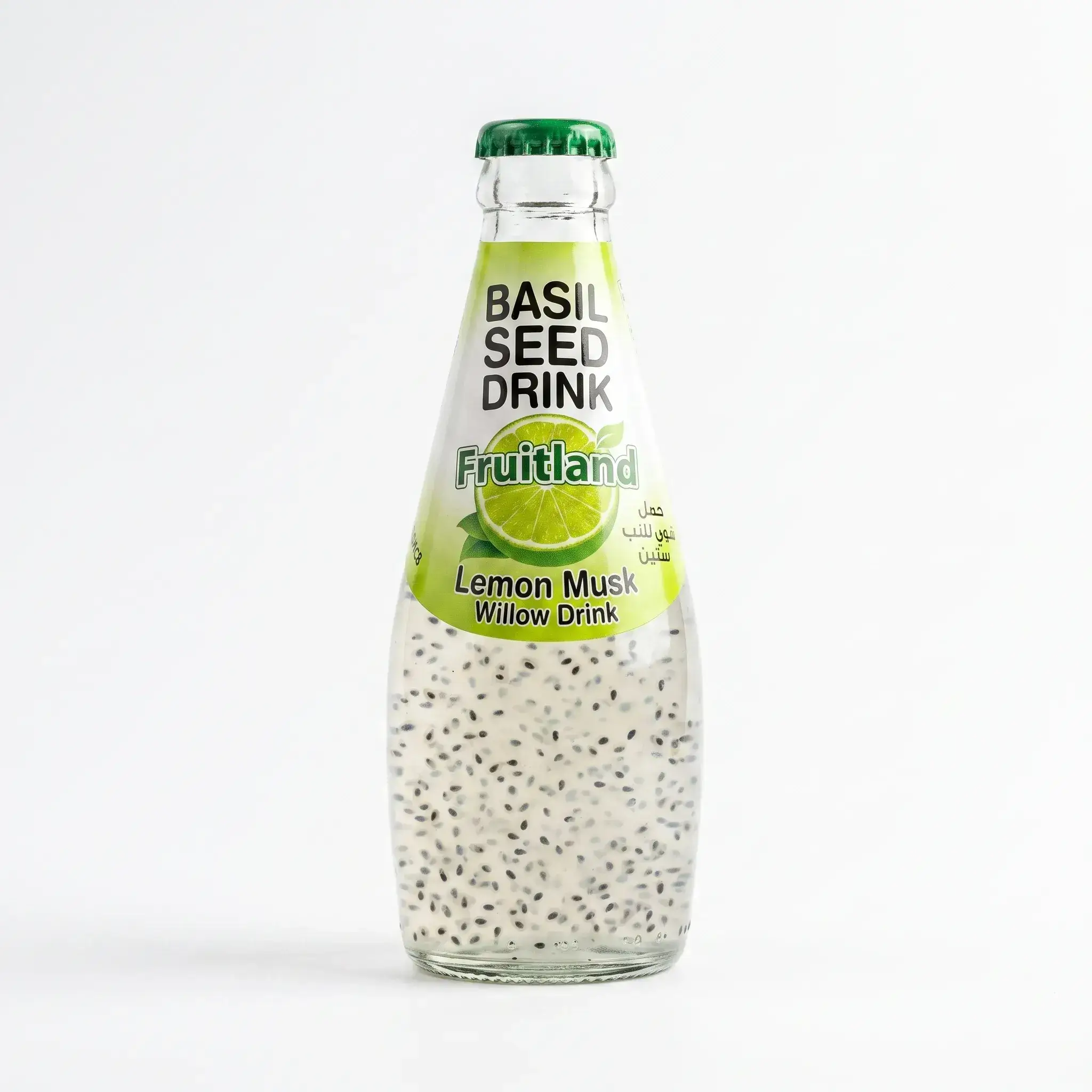 Fruitland Lemon Musk Willow Basil Seed Drink
