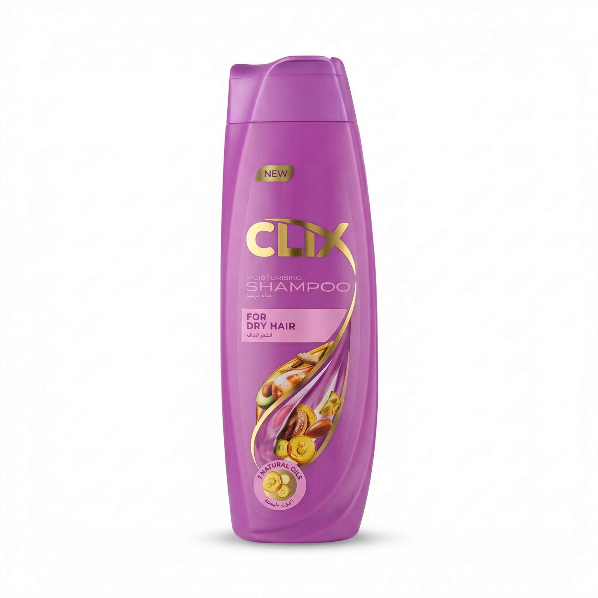 Clix Moisturising Shampoo for Dry Hair with 7 Natural Oils